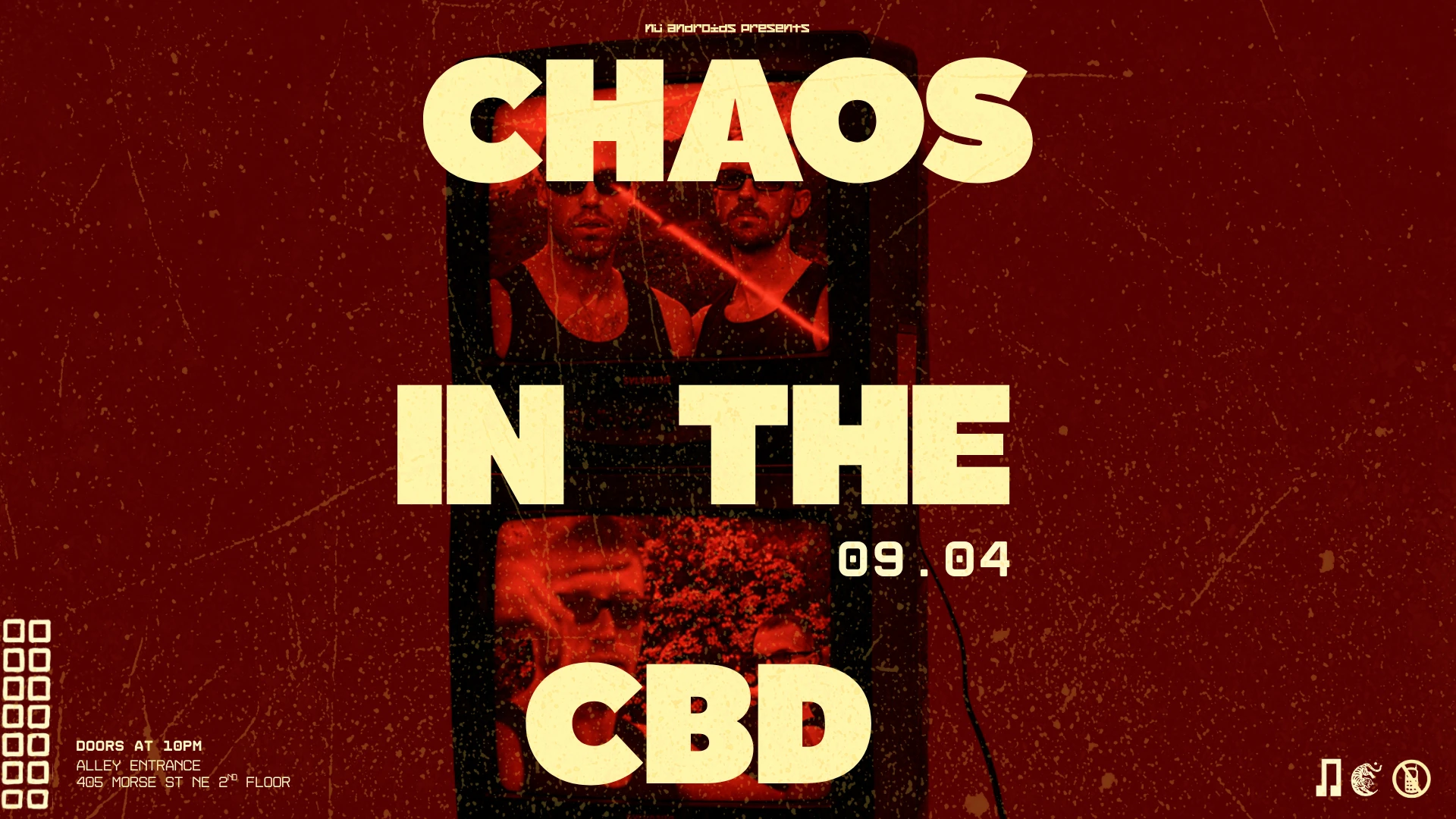 Nü Androids Presents: Chaos In The Cbd Cover
