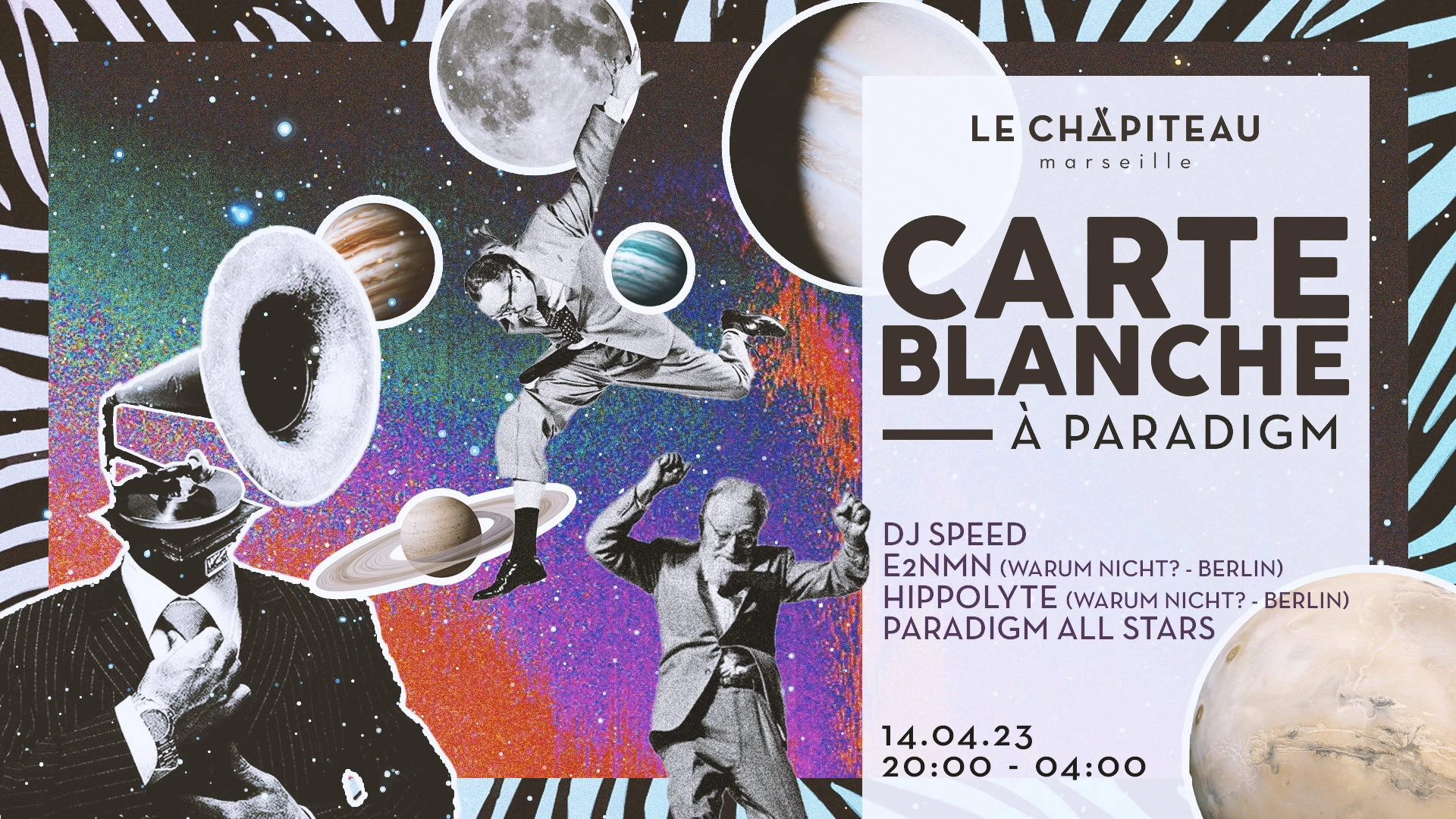 Carte Blanche - Paradigm Invite Dj Speed & Warum Nicht? Cover