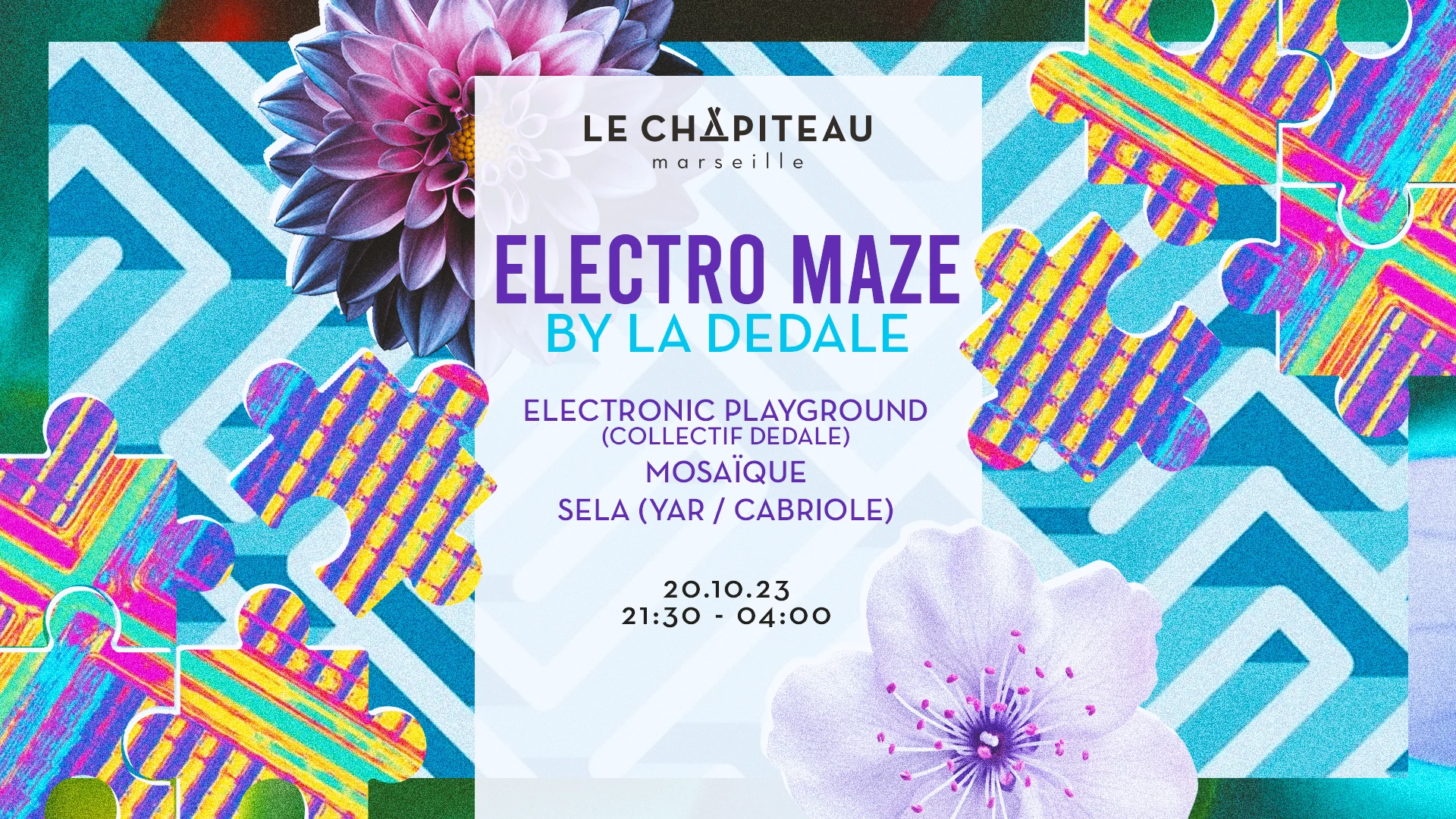 Electro Maze By La Dédale Cover