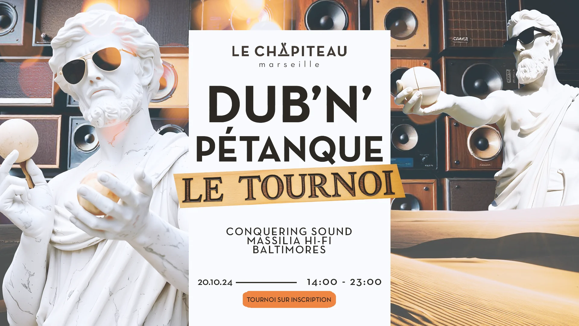 Tournoi Dub N Petanque W/ Baltimores, Massilia Hi-Fi & Guest Cover