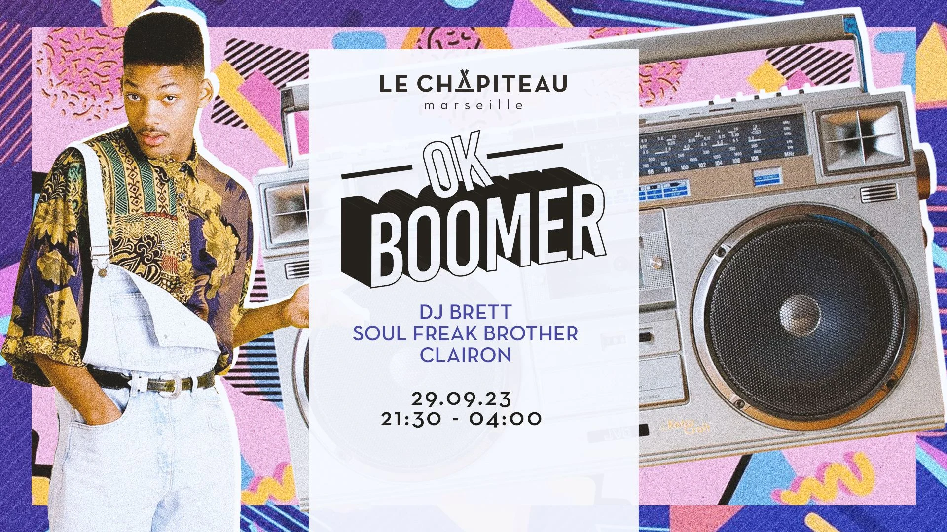 Ok Boomer 70' & 80' - W/ Dj Brett & Guests Cover