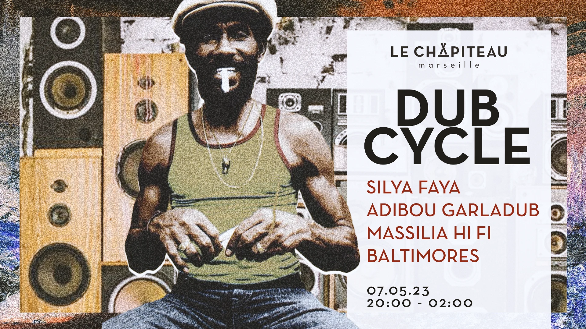 Dub Cycle - W/ Baltimores, Mhf, Silya Faya & Adibou Garladub Cover