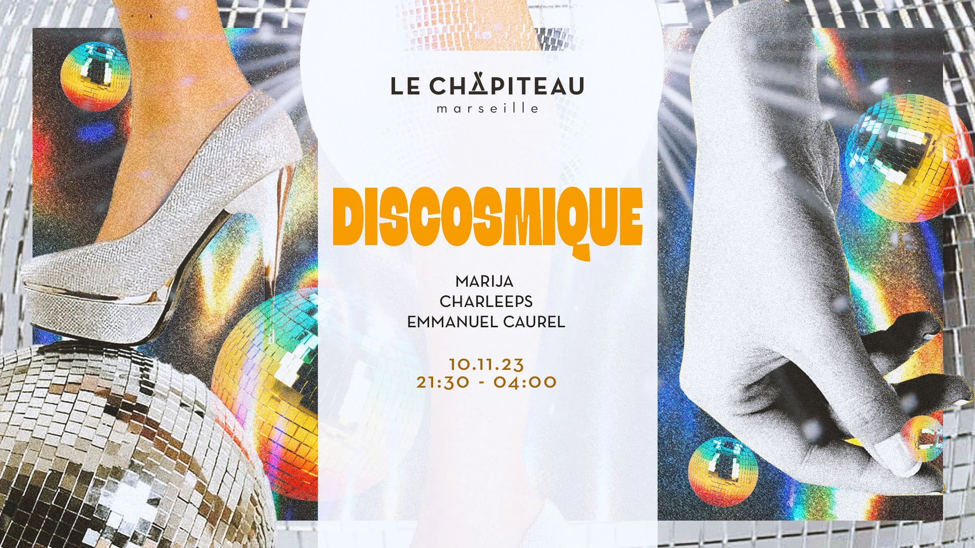 Discosmique W/ Emmanuel Caurel, Charleeps & Marija Cover