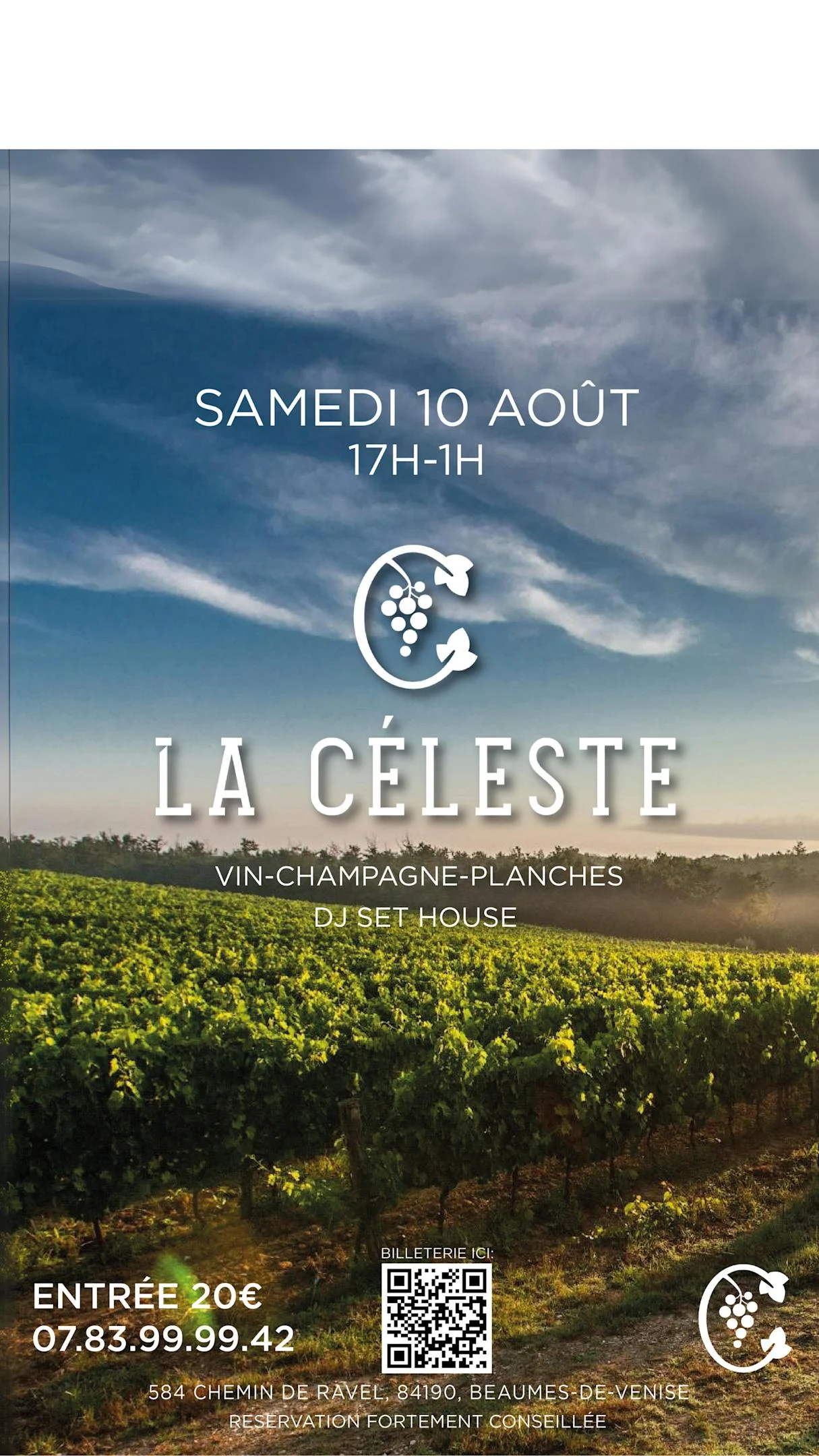 La Céleste 24 Août Cover
