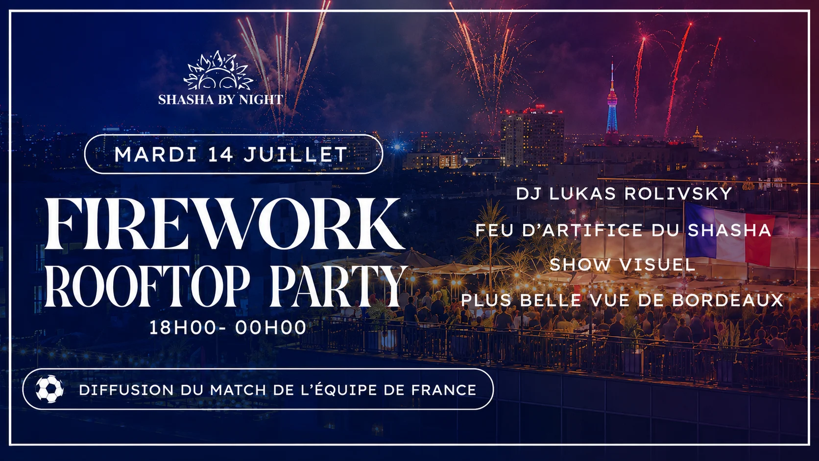 Firework Rooftop Party Cover