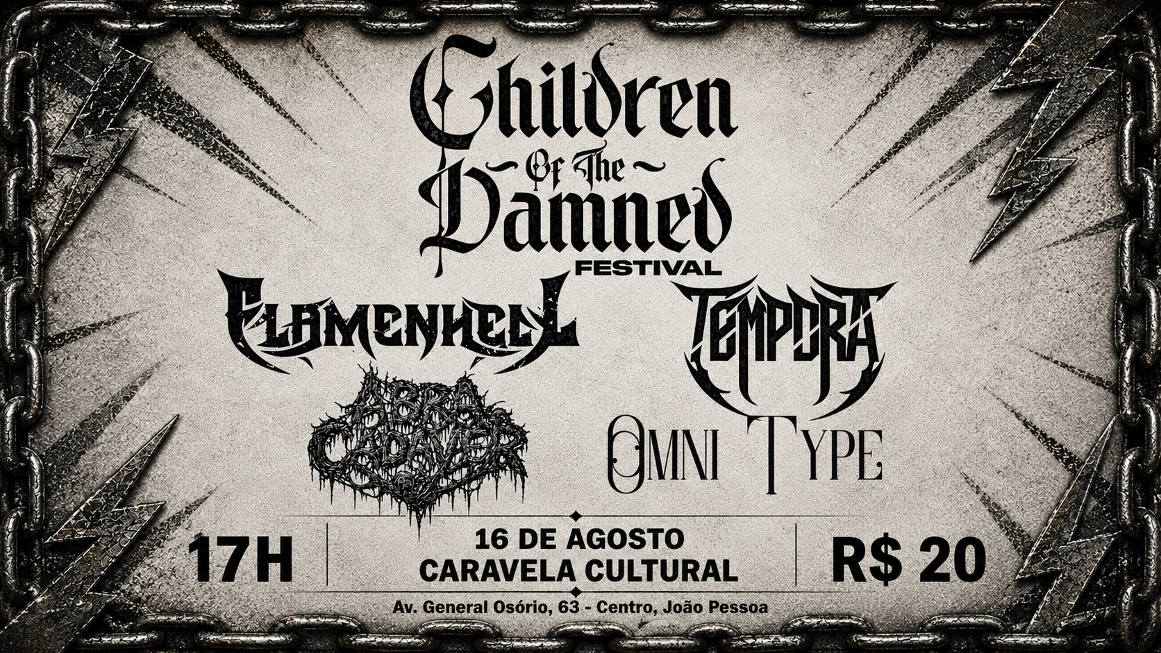 Children Of The Damned Festival Cover