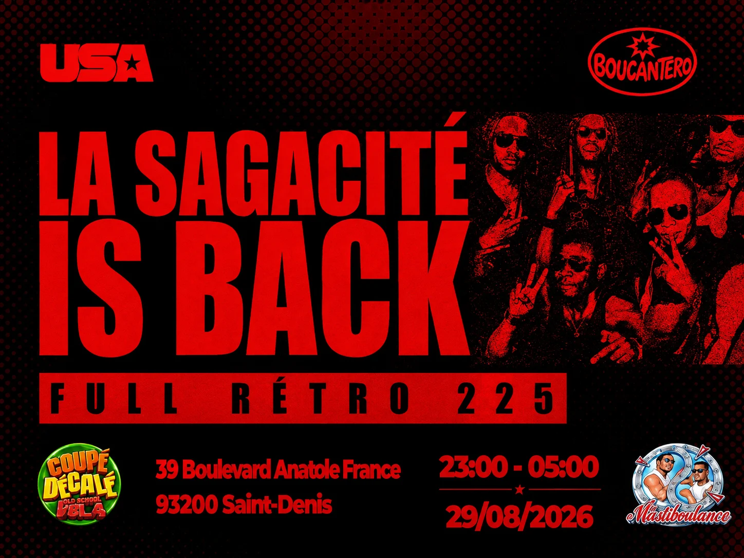 Boucantero - Sagacité Is Back - Full Rétro 225 Cover