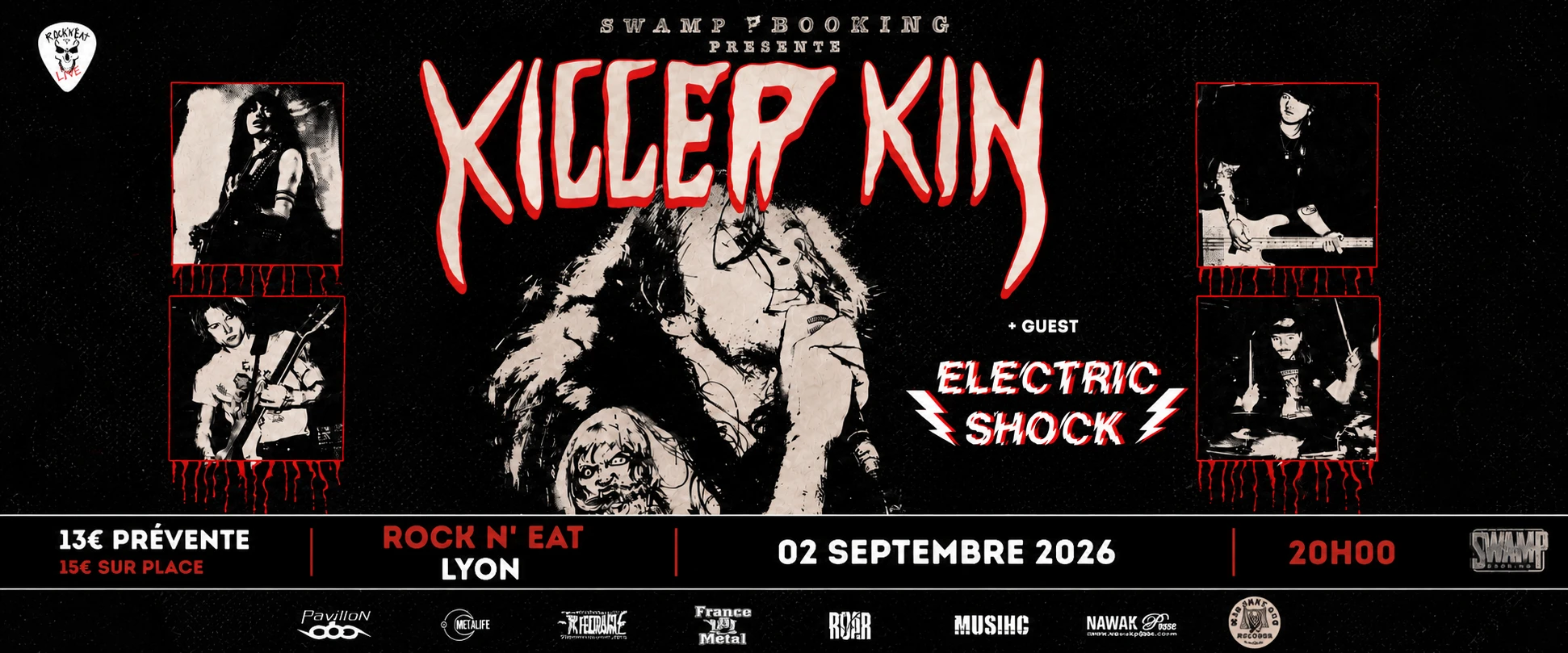Killer Kin + Guest Cover