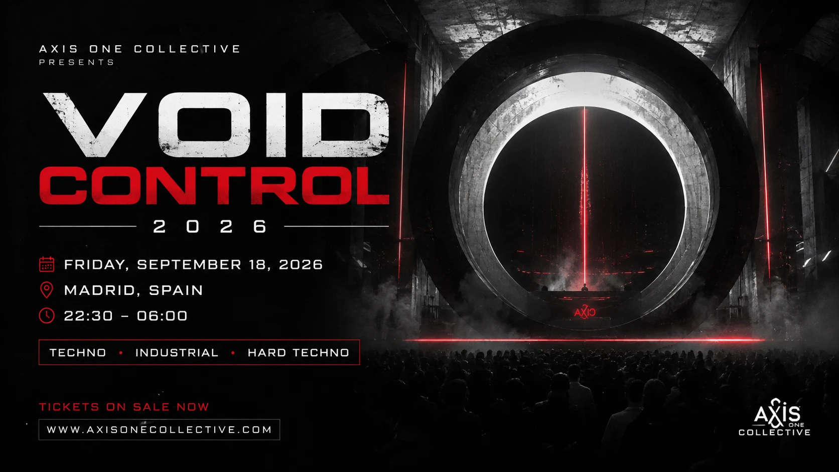 Axis One Collective Presents: Black Circuit 2026 Cover