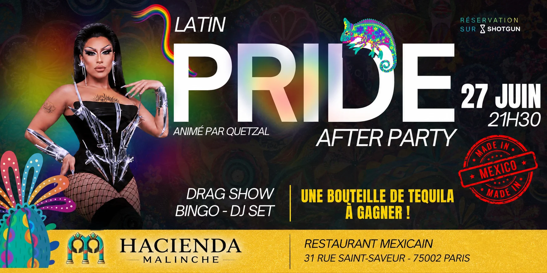 Latin Pride After Party Cover