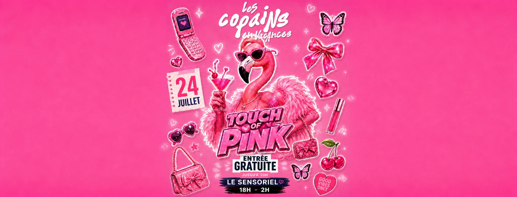 Les Copains En Vacances : Touch Of Pink 💖 Cover