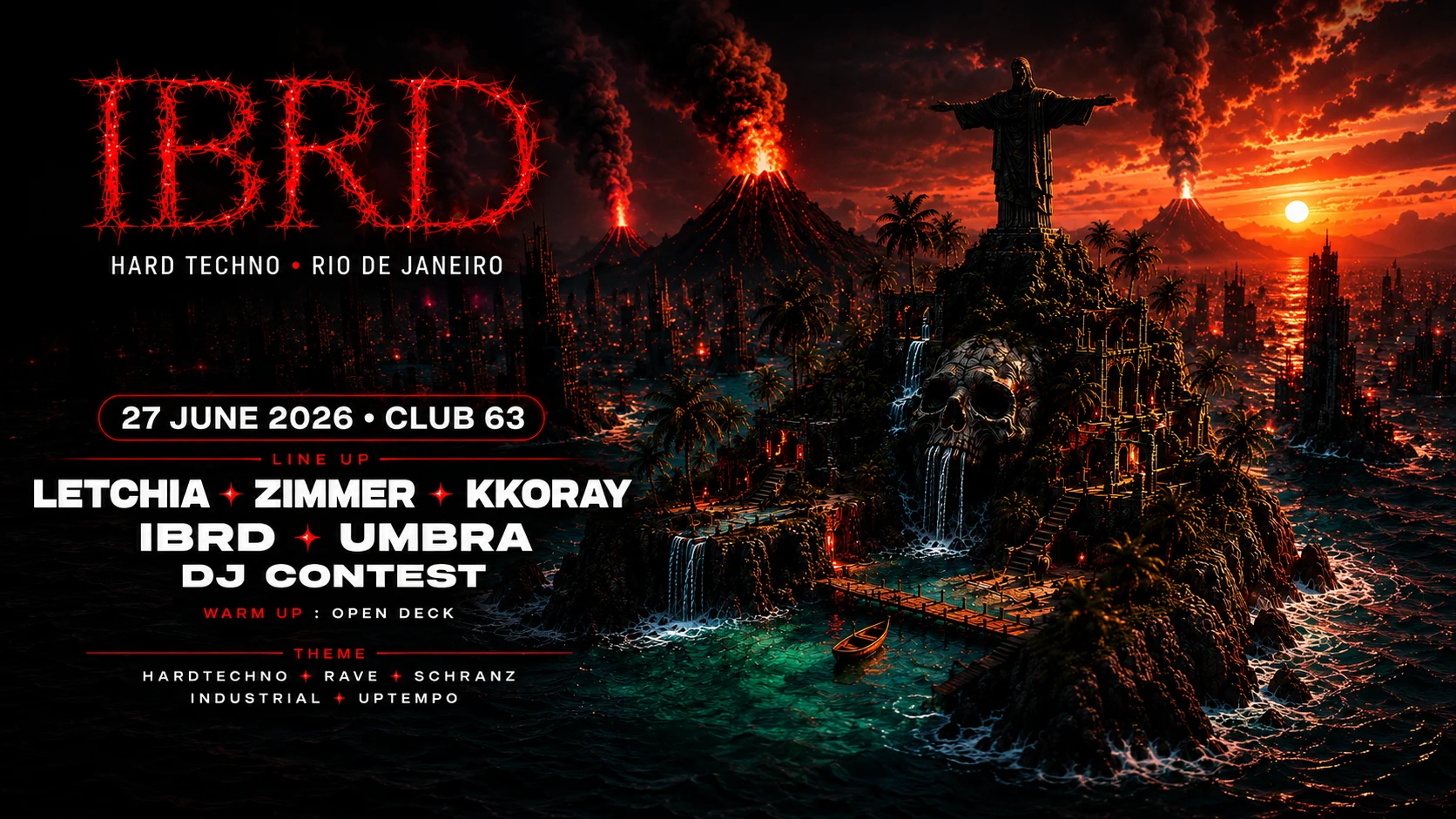 Ibrd : Hard Techno Chegou No Rio Cover