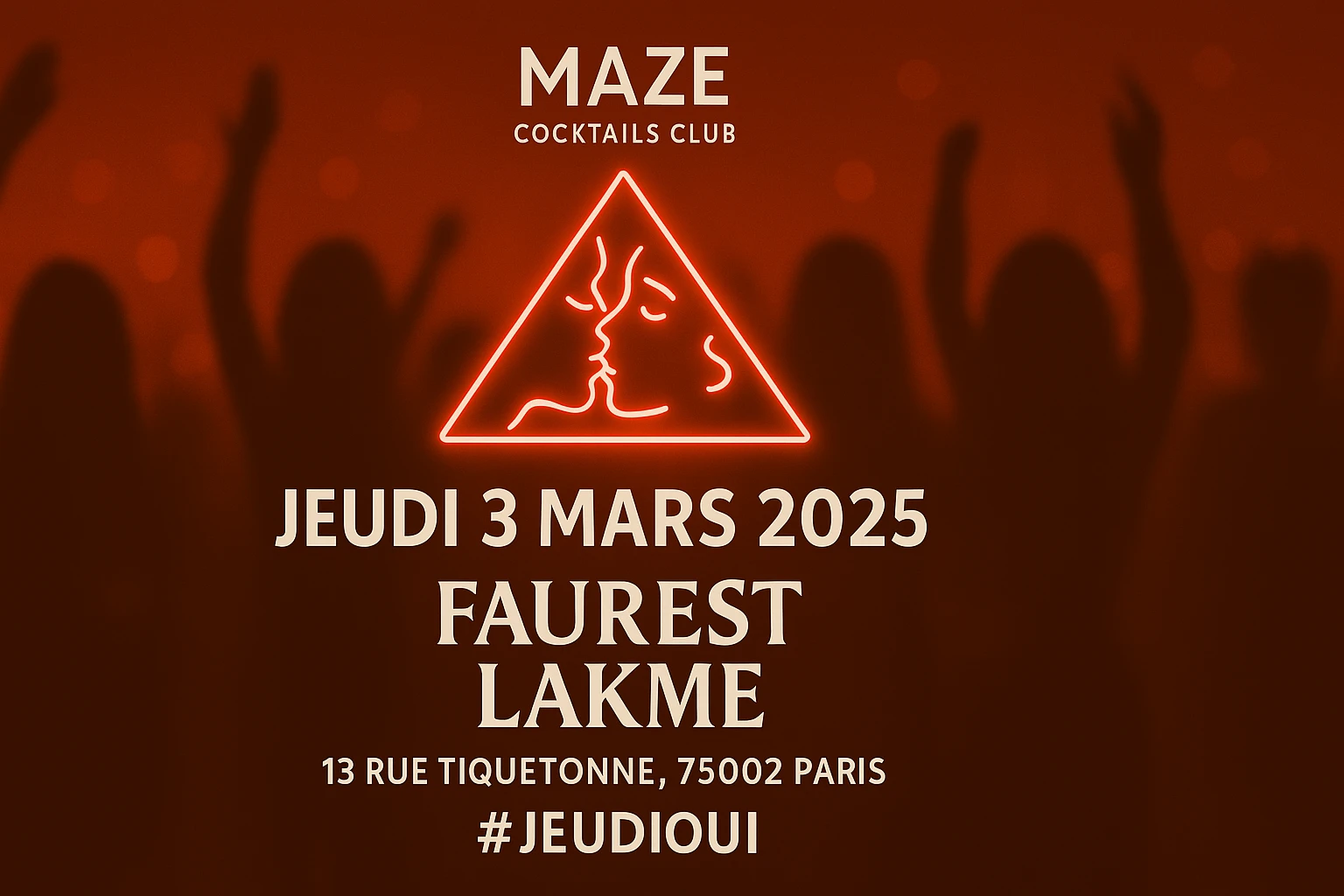 Jeudioui Presente : Lakme X Faurest Cover