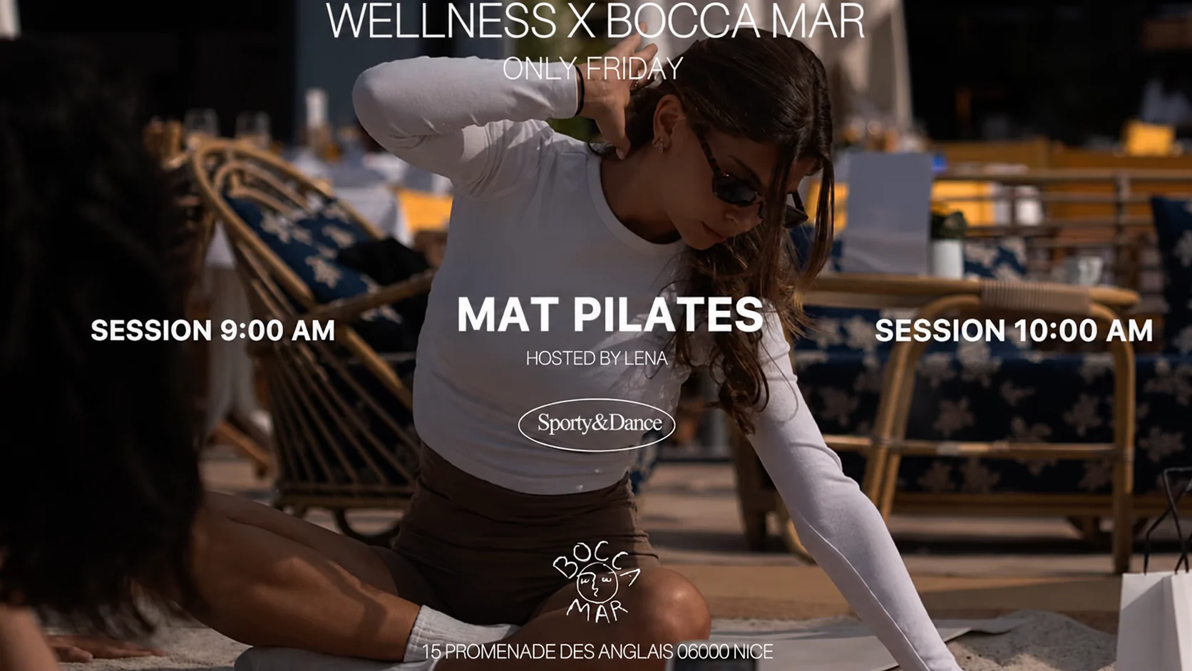 Sporty&Dance X Wellness X Pilates X Bocca Mar Beach Nice Cover