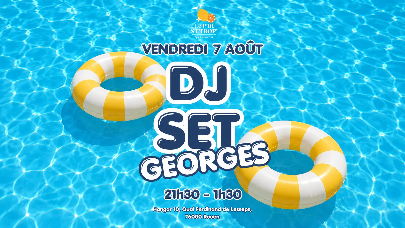 Le P'tit St Trop' : Georges Cover