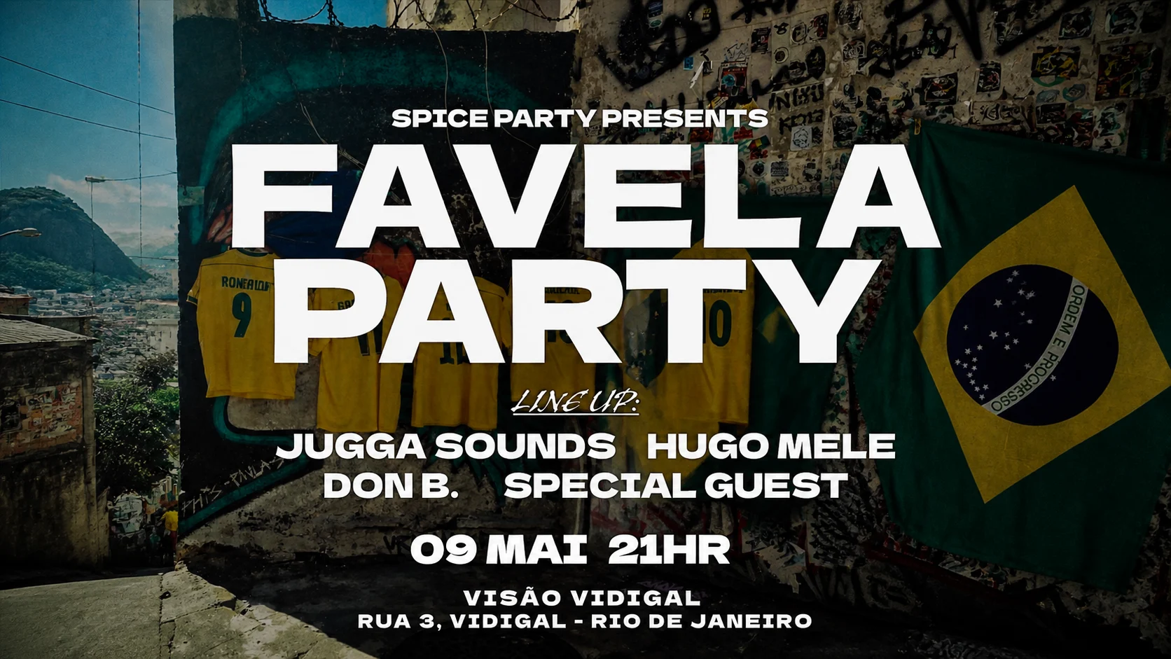 Favela Party Spice No Vidigal - Baile Funk X Uk X Afro Cover