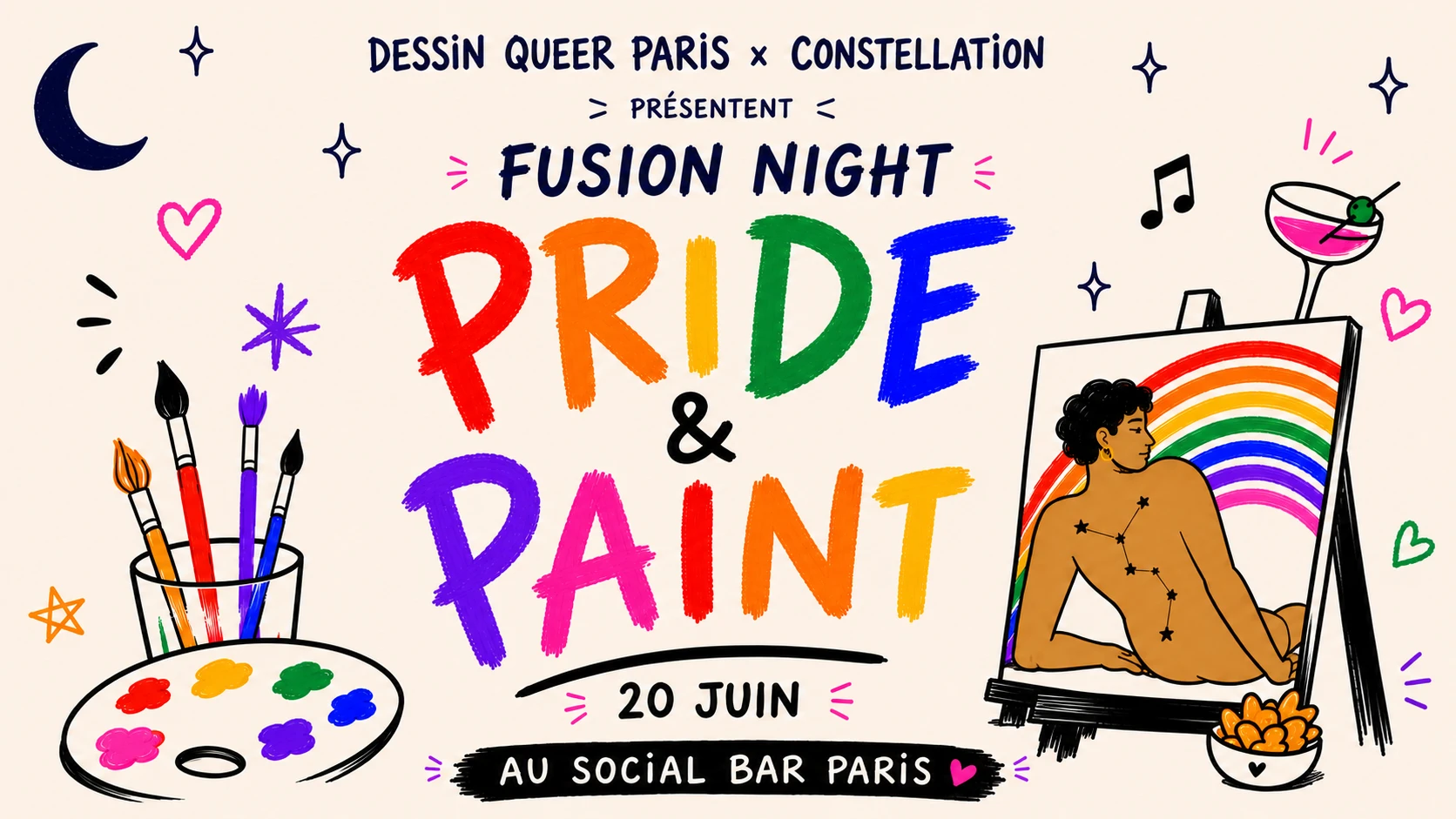Pride & Paint Fusion Night Cover