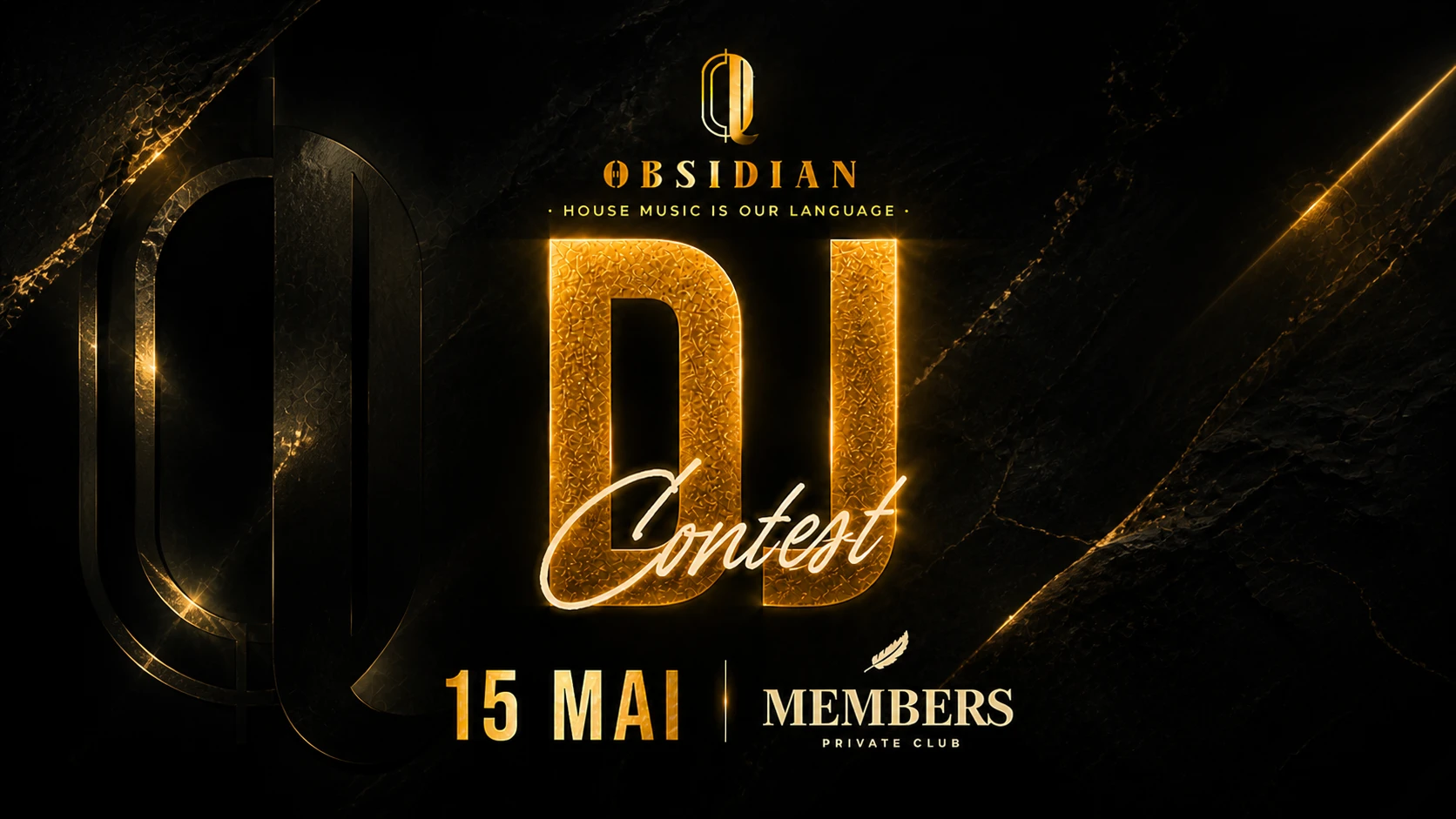 Obsidian - Dj Contest @ Members Cover