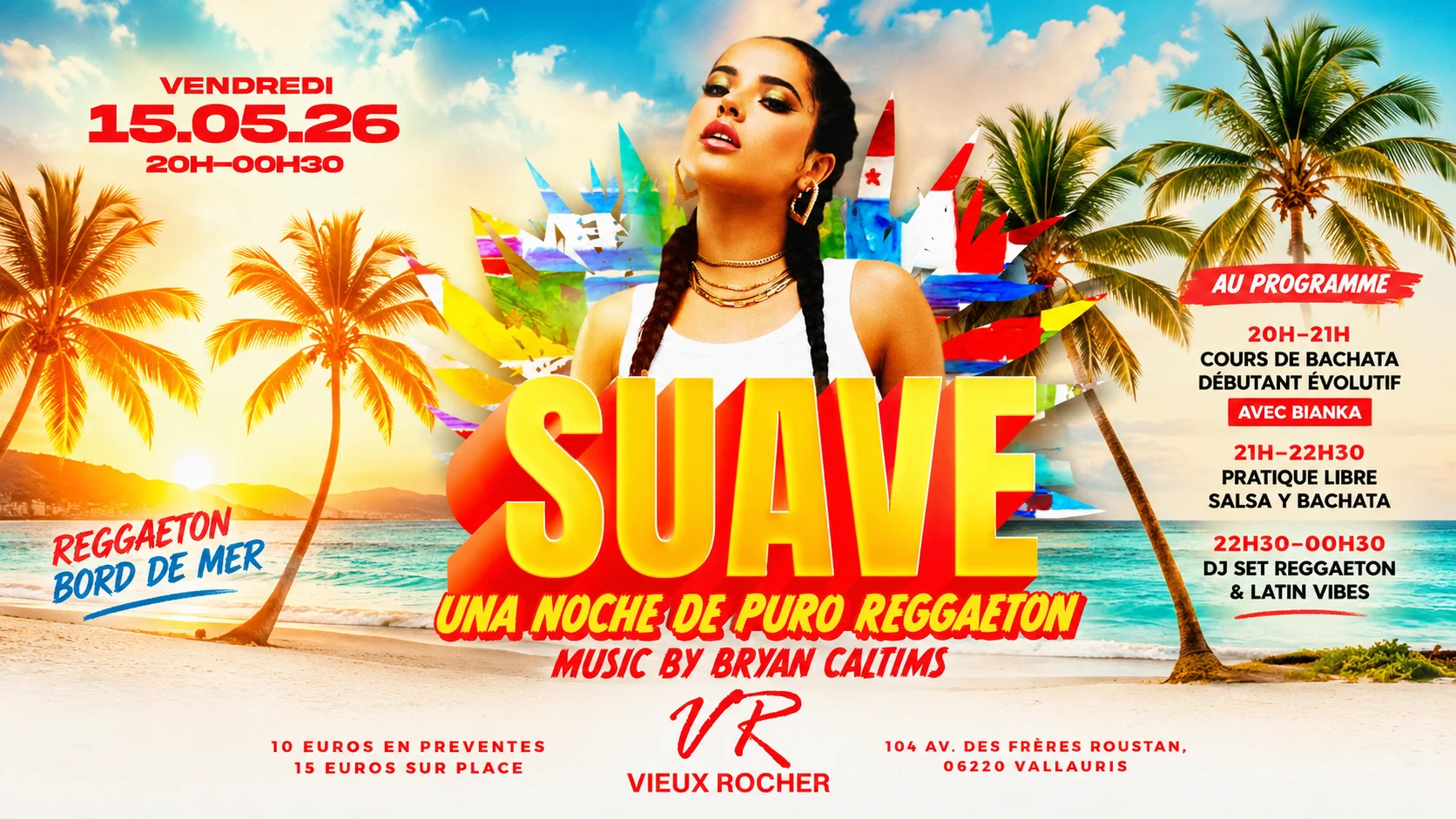 Suave – Una Noche De Puro Reggaeton Cover