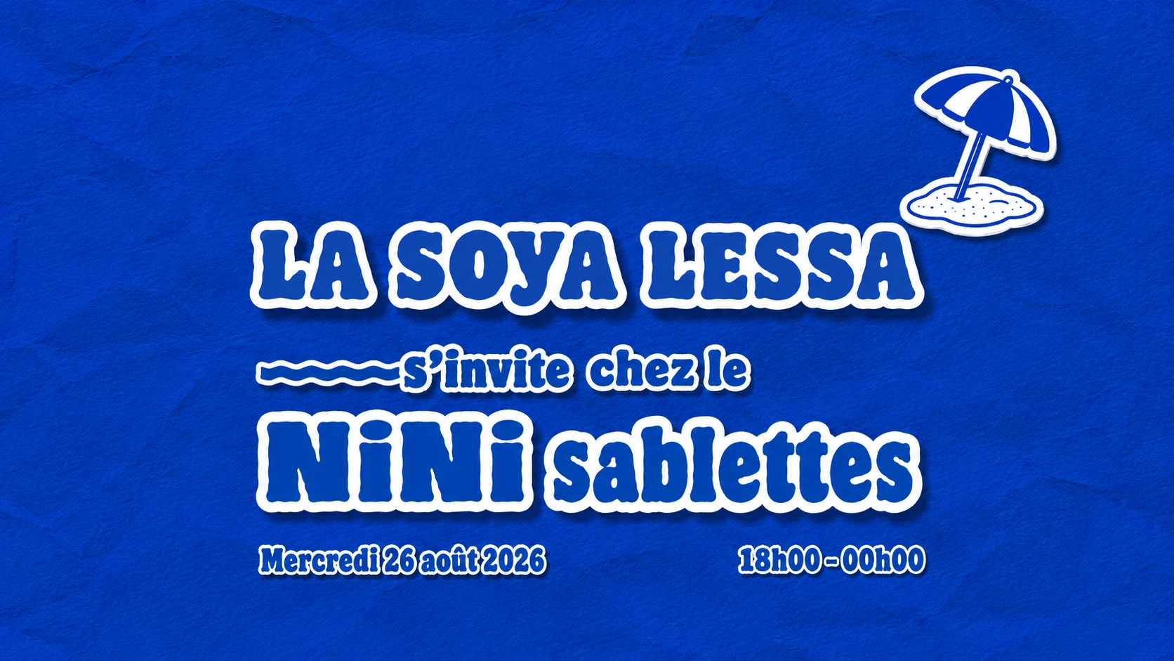La Soya Lessa S'invite Au Nini Sablettes Cover