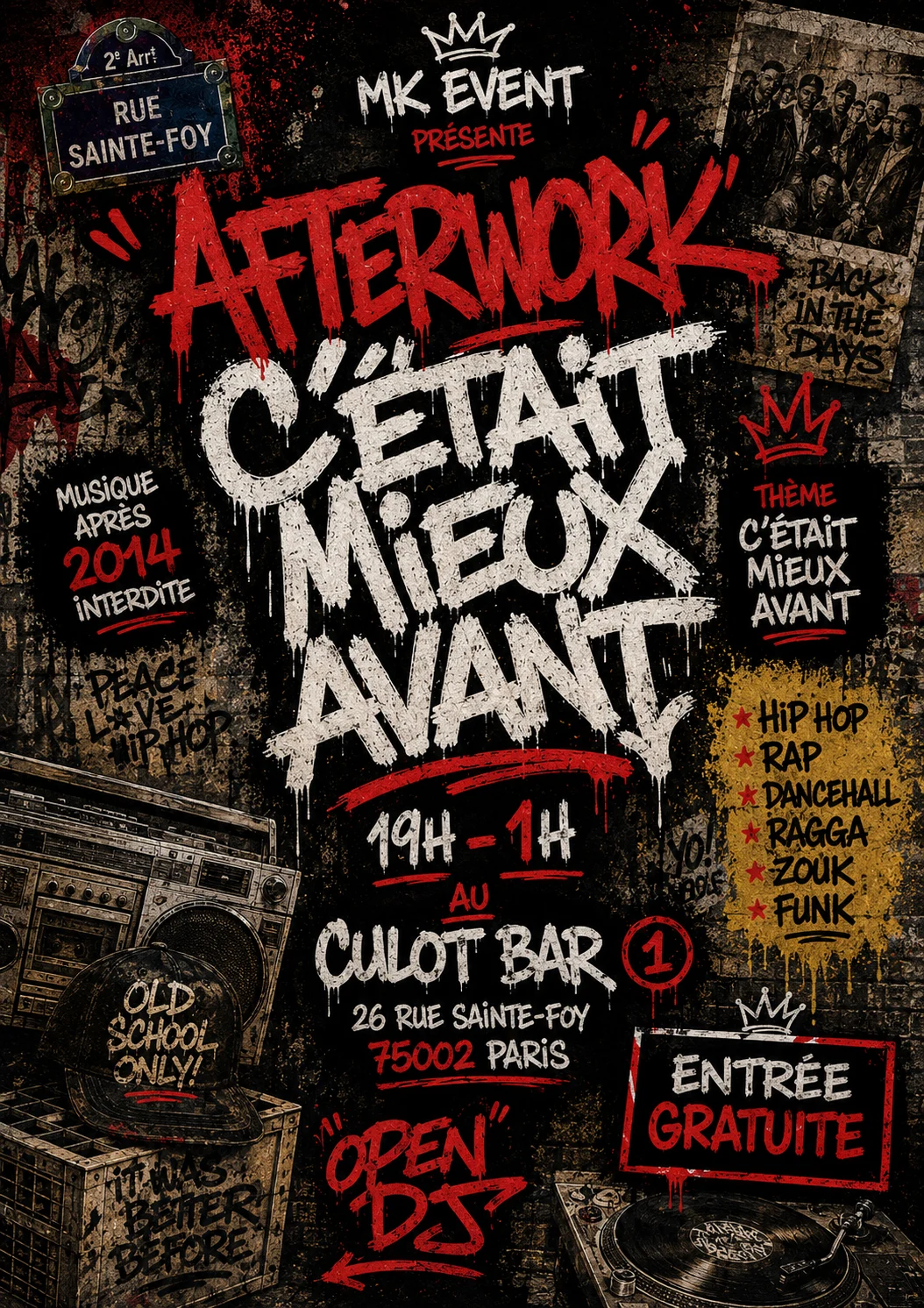C'était Mieux Avant By Mk Event Cover