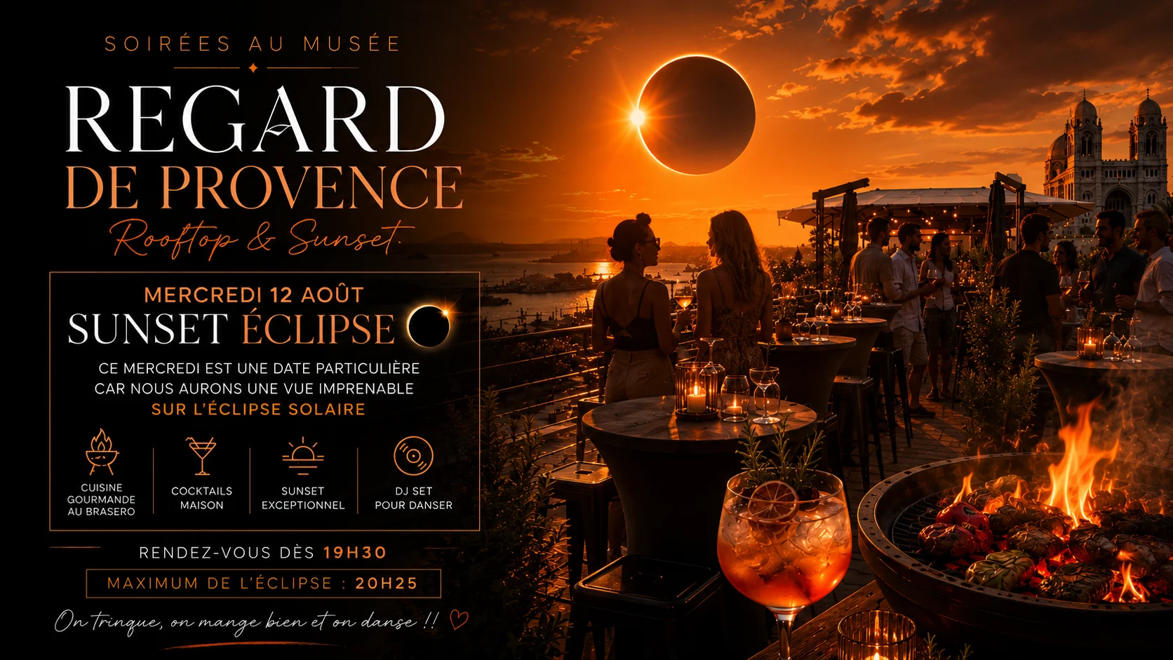 Lily X Musée Regards De Provence - Eclipse Solaire, Food, Dj Cover