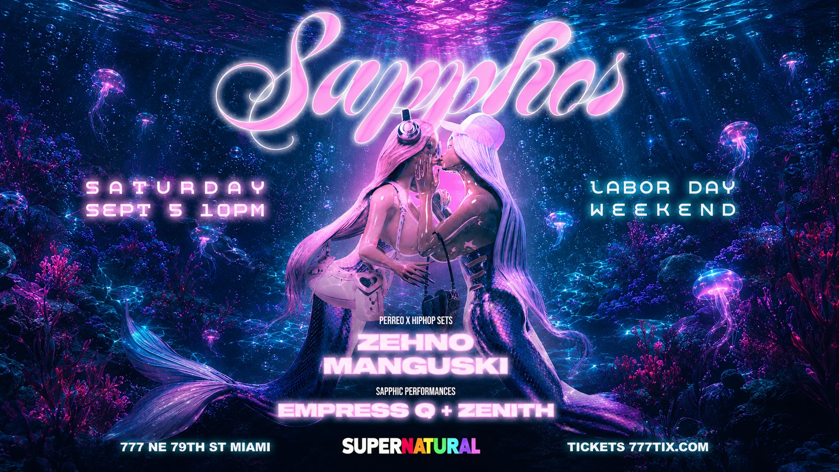 Sapphos: Labor Day Weekend Cover