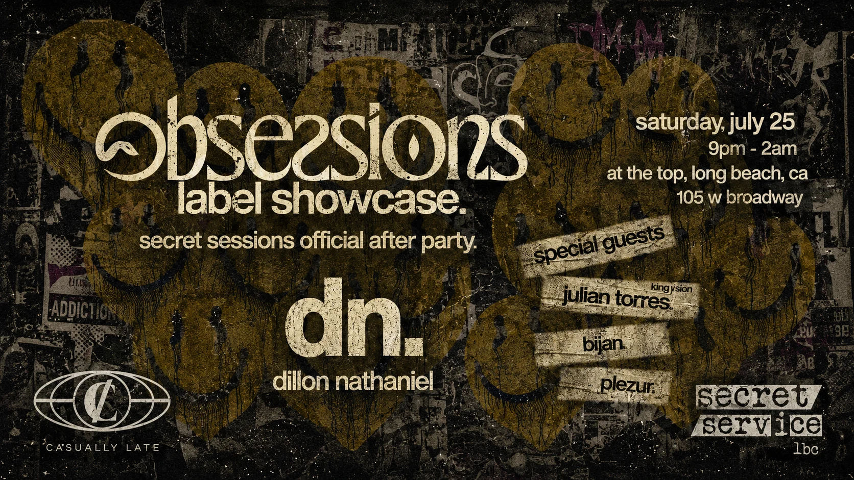 Secret Sessions After Party - Dtlb Dillon Nathaniel Cover