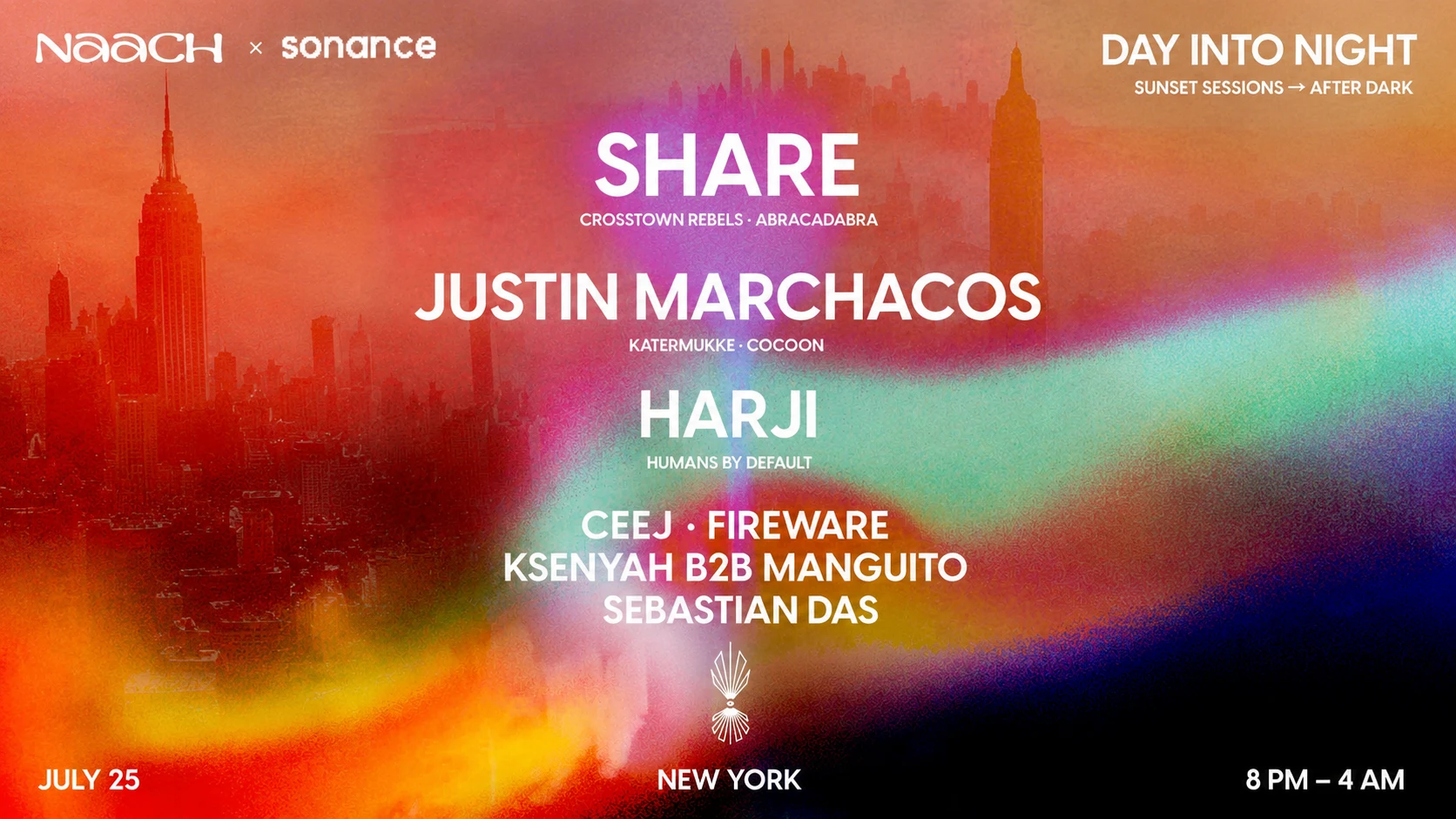 Naach X Sonance: New York Afterglow Cover