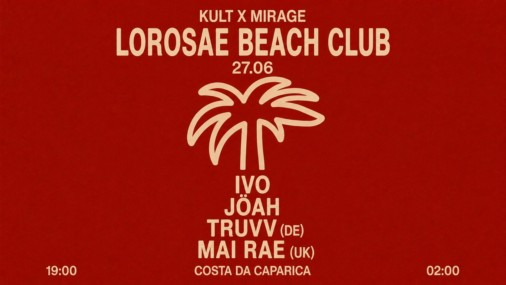 Kult X Mirage At Lorosae Rising Sun Cover
