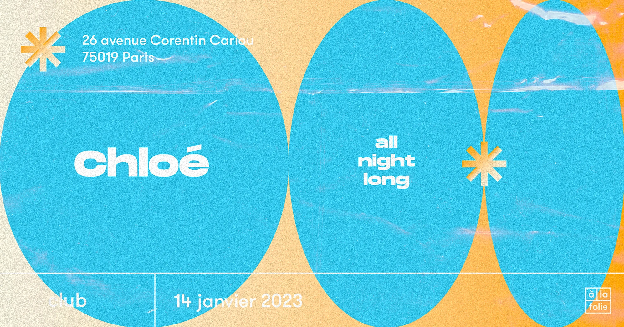 Chloé On T'aime À La Folie · All Night Long Cover