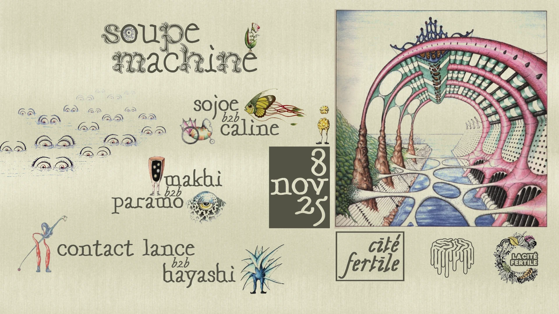 Soupe Machine X Cité Fertile Cover