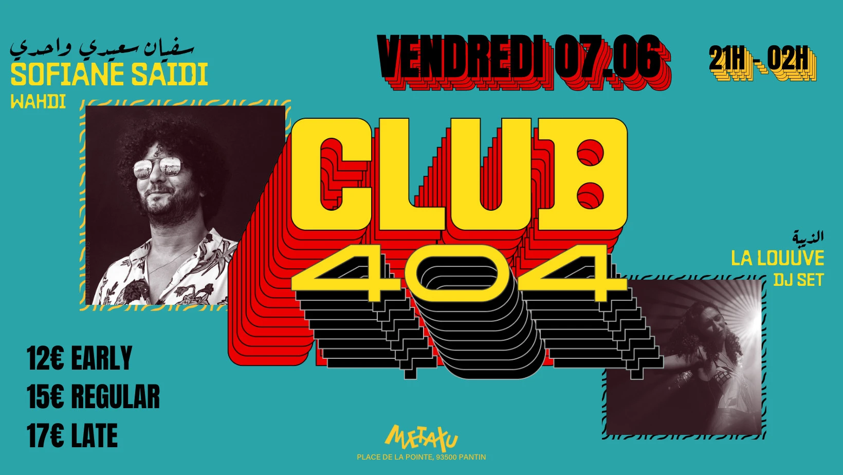 Club 404 - Sofiane Saidi X La Louuve Cover