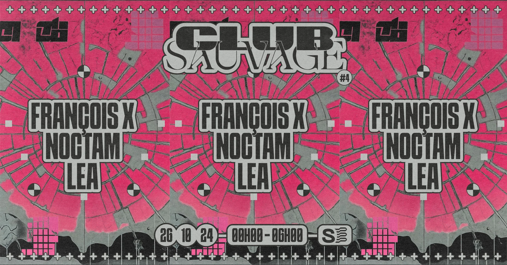 Club Sauvage | François X, Noctam, Lea Cover