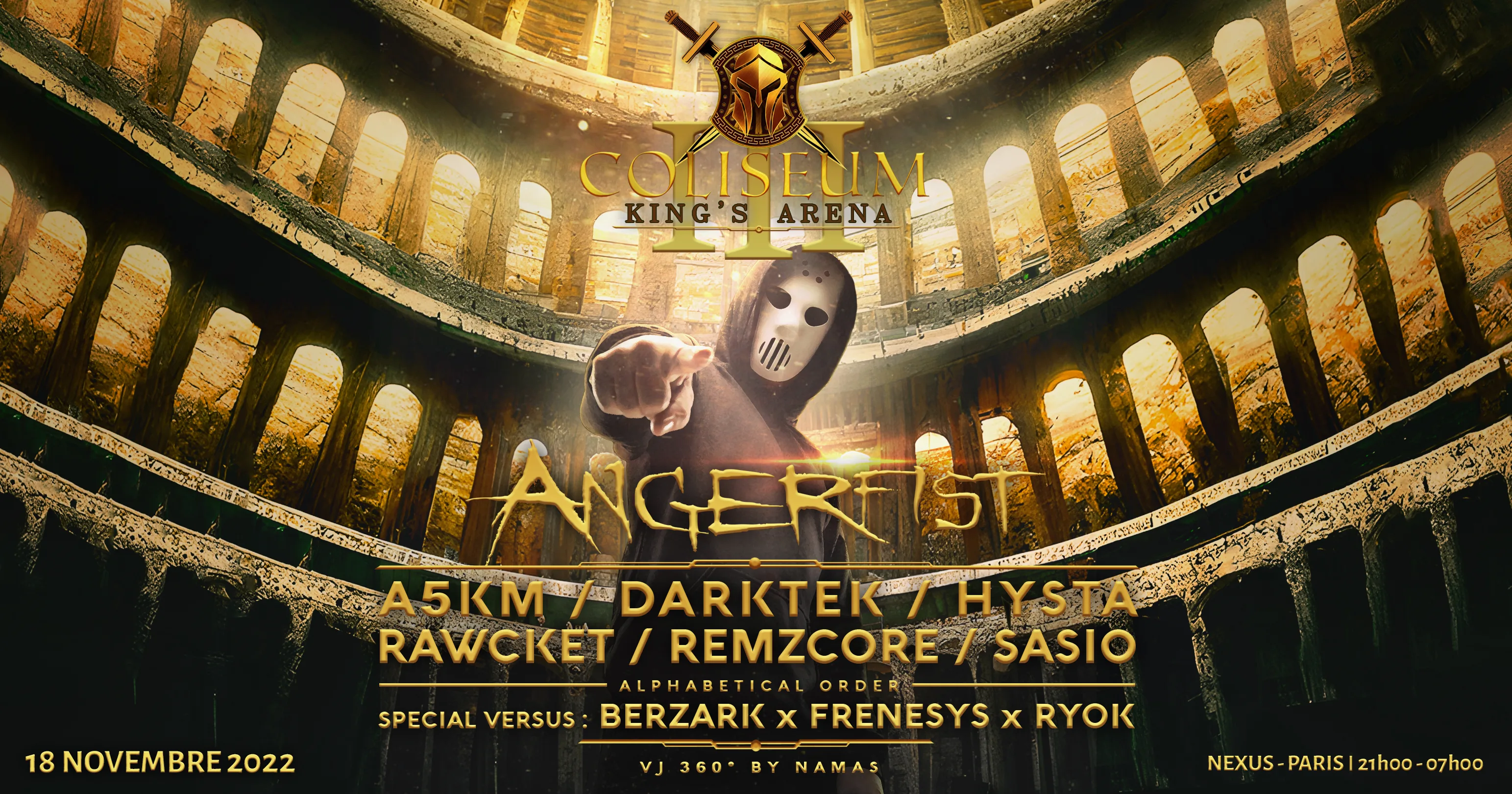 Coliseum III - King's Arena Cover