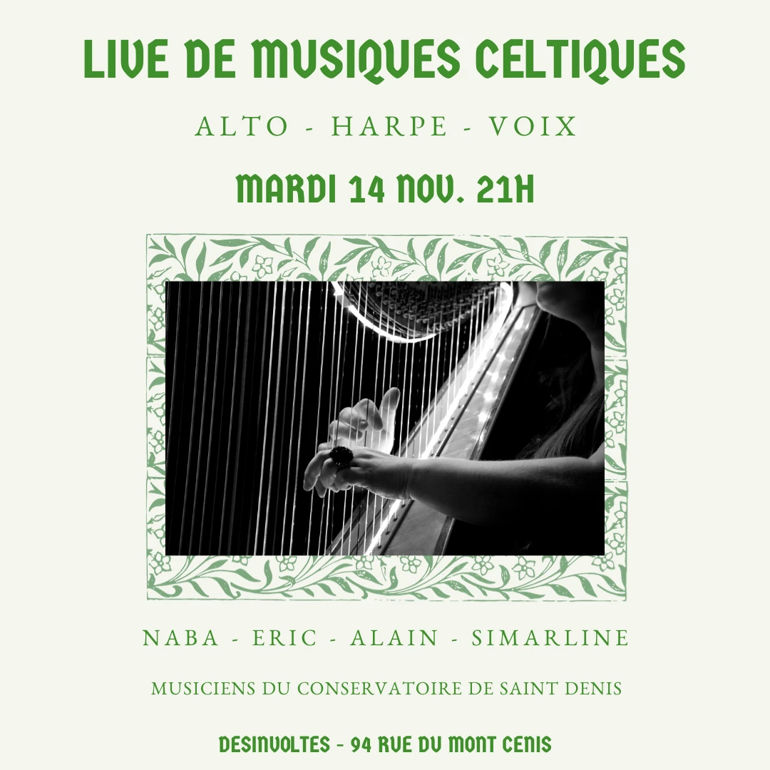 Live Harpe, Alto & Chant X Desinvoltes Cover