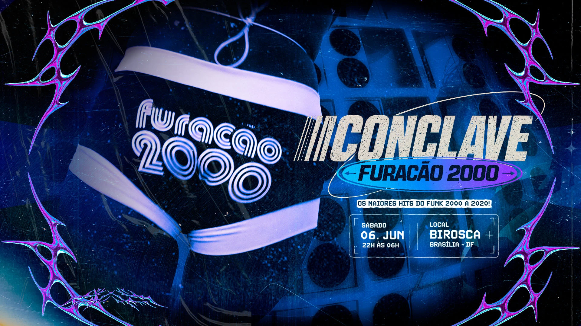06/06: Conclave Furacão 2000 [Funks 2000 A 2020] Cover