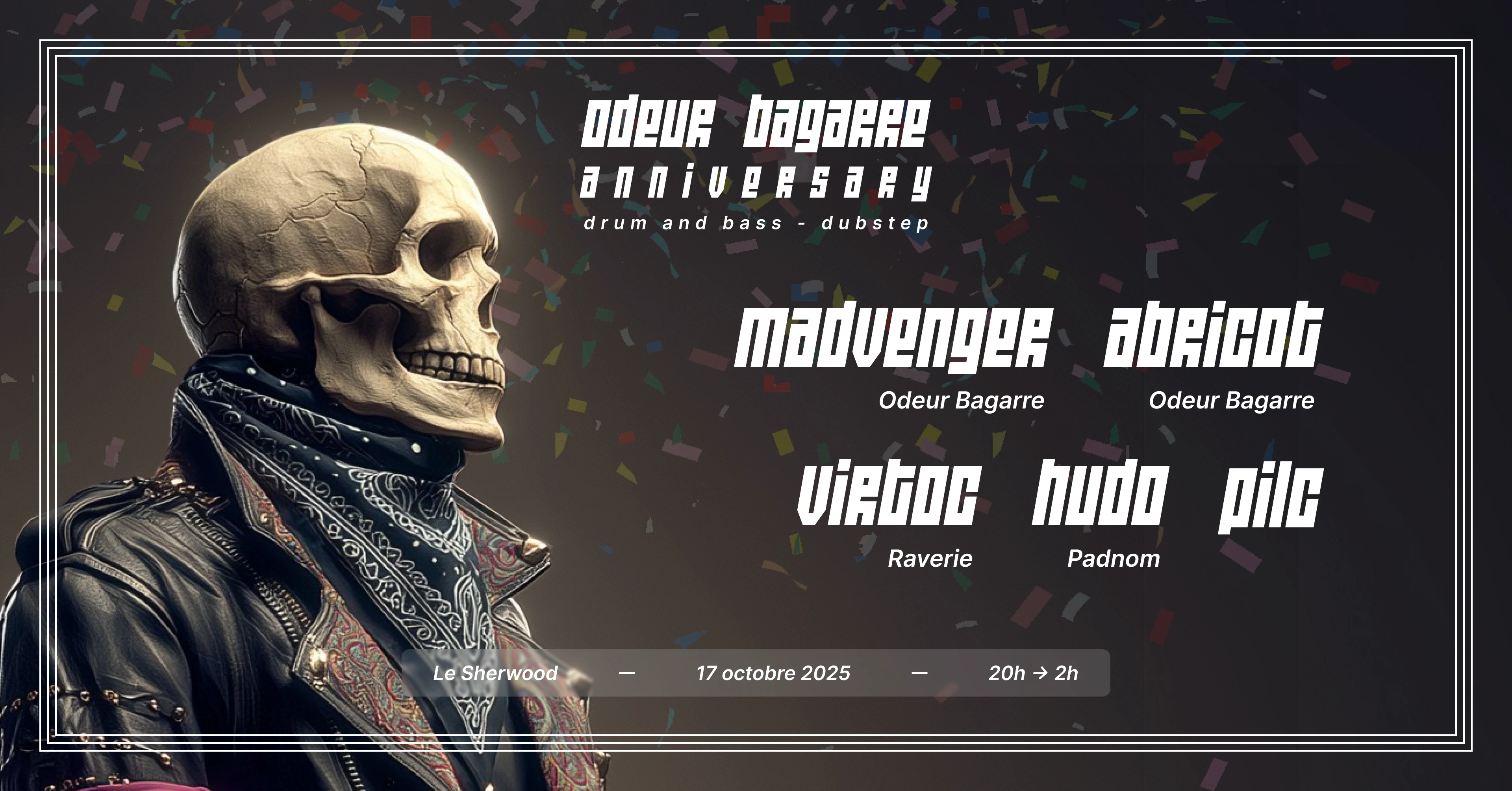Odeur Bagarre #5 [Gratuit] - Dnb/Dubstep - Anniversaire 1 An Cover