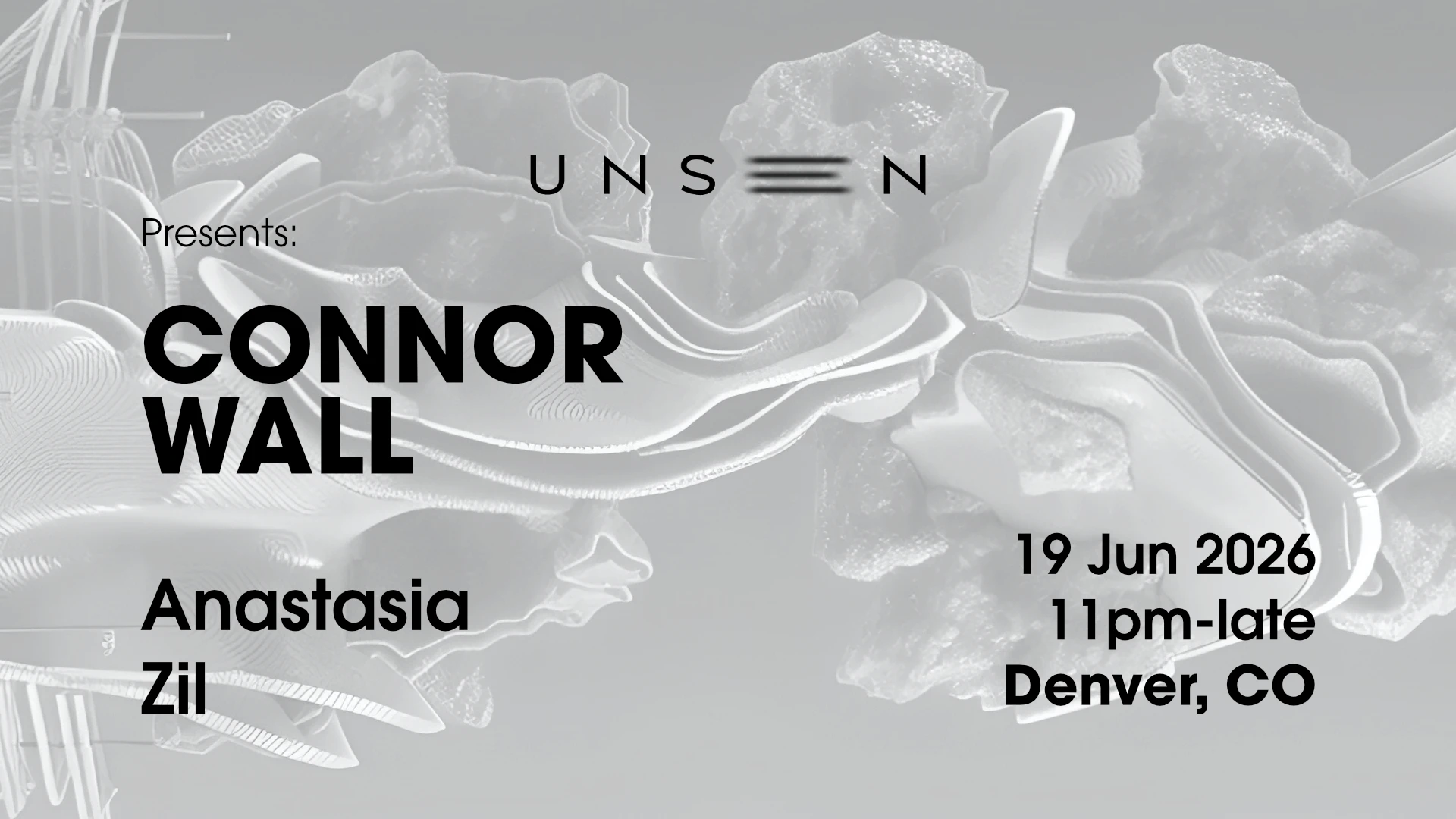 Unseen Presents: Connor Wall Cover