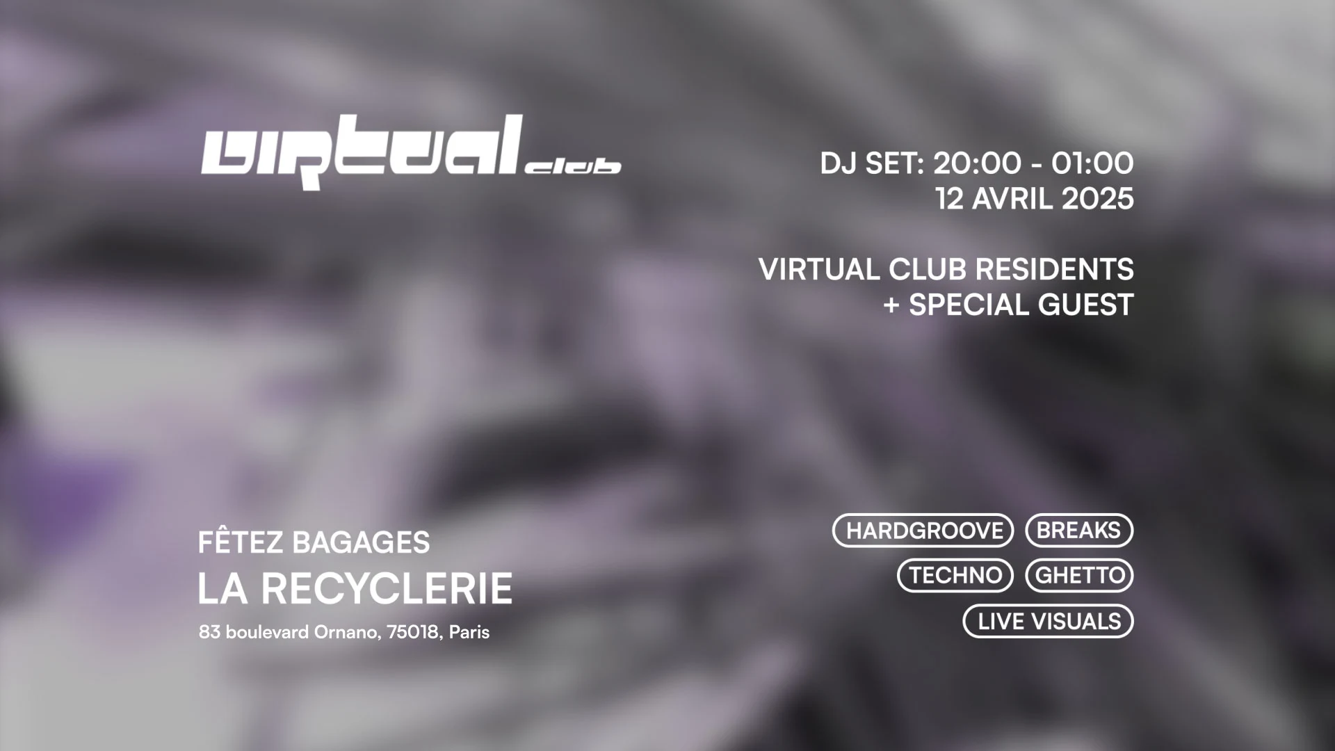 Virtual Club X La Recyclerie : Fêtez Bagages! - Episode 2 Cover