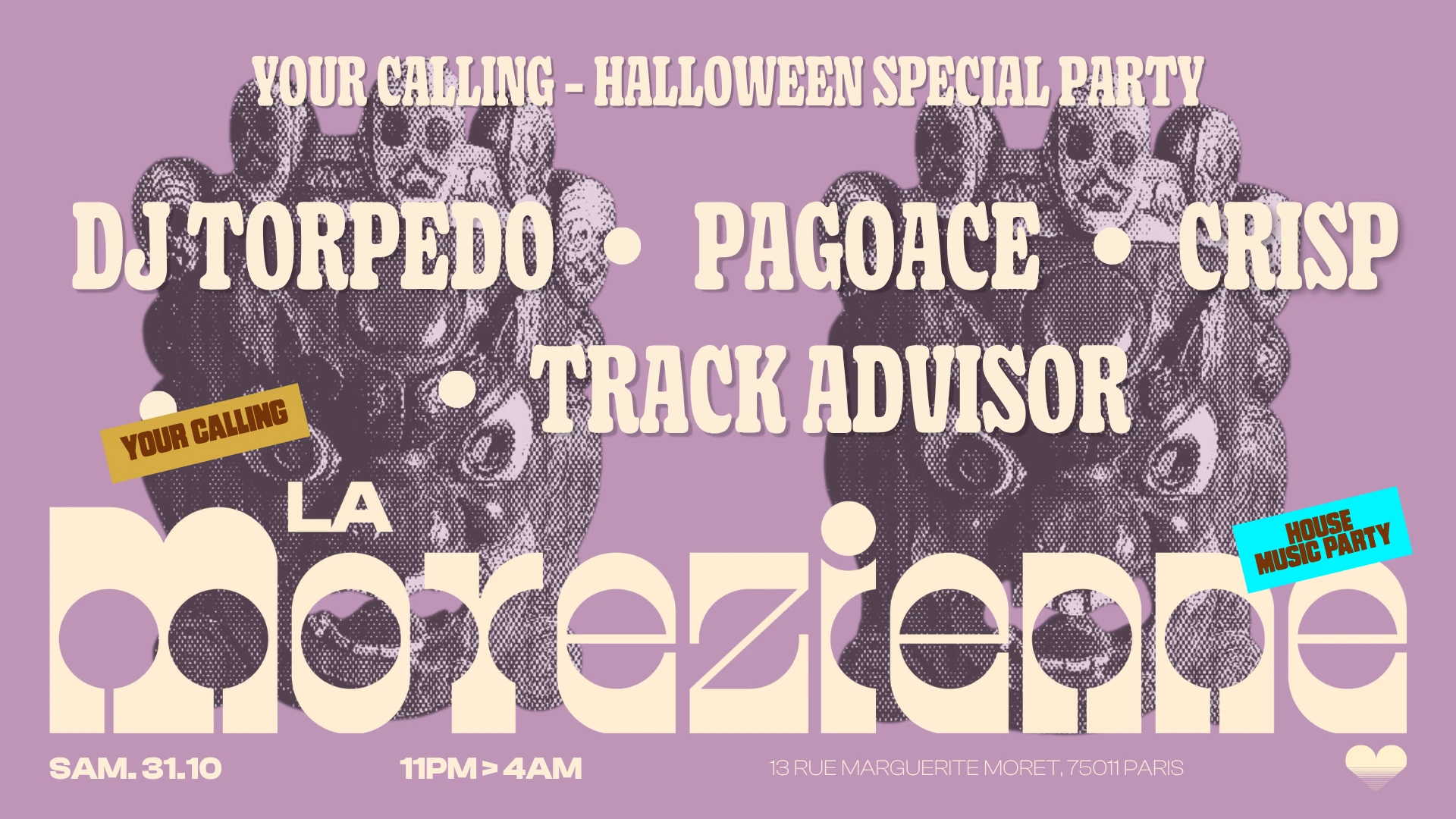 Your Calling X La Morezienne : Halloween Party Cover