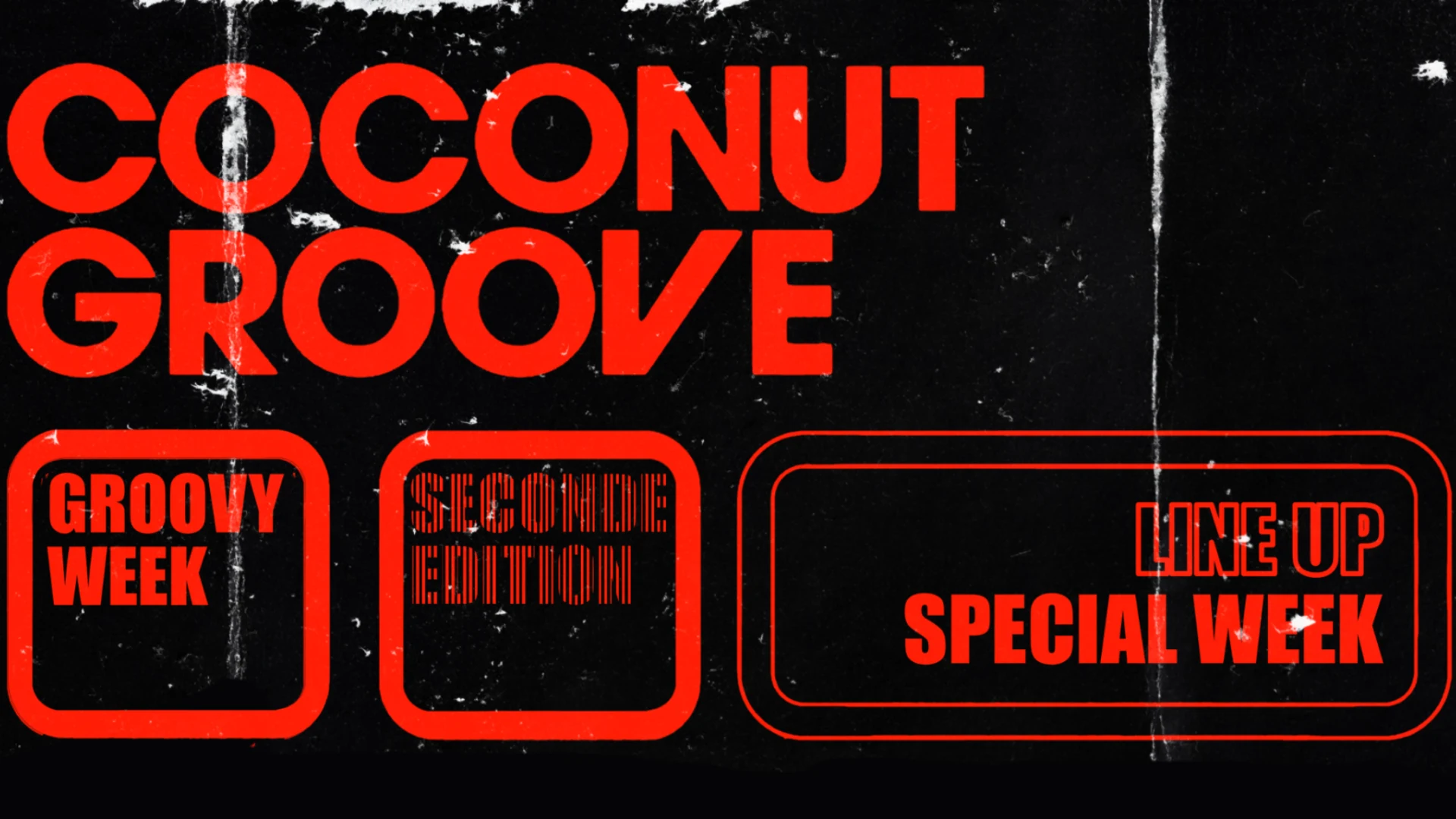 Groovy Week #2 - Coconut Groove Cover