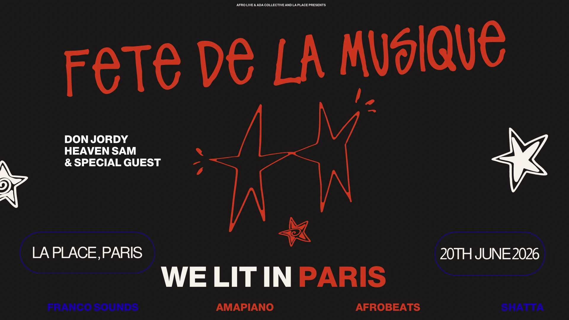 Afrolive & Ada Collective : Fête De La Musique Cover