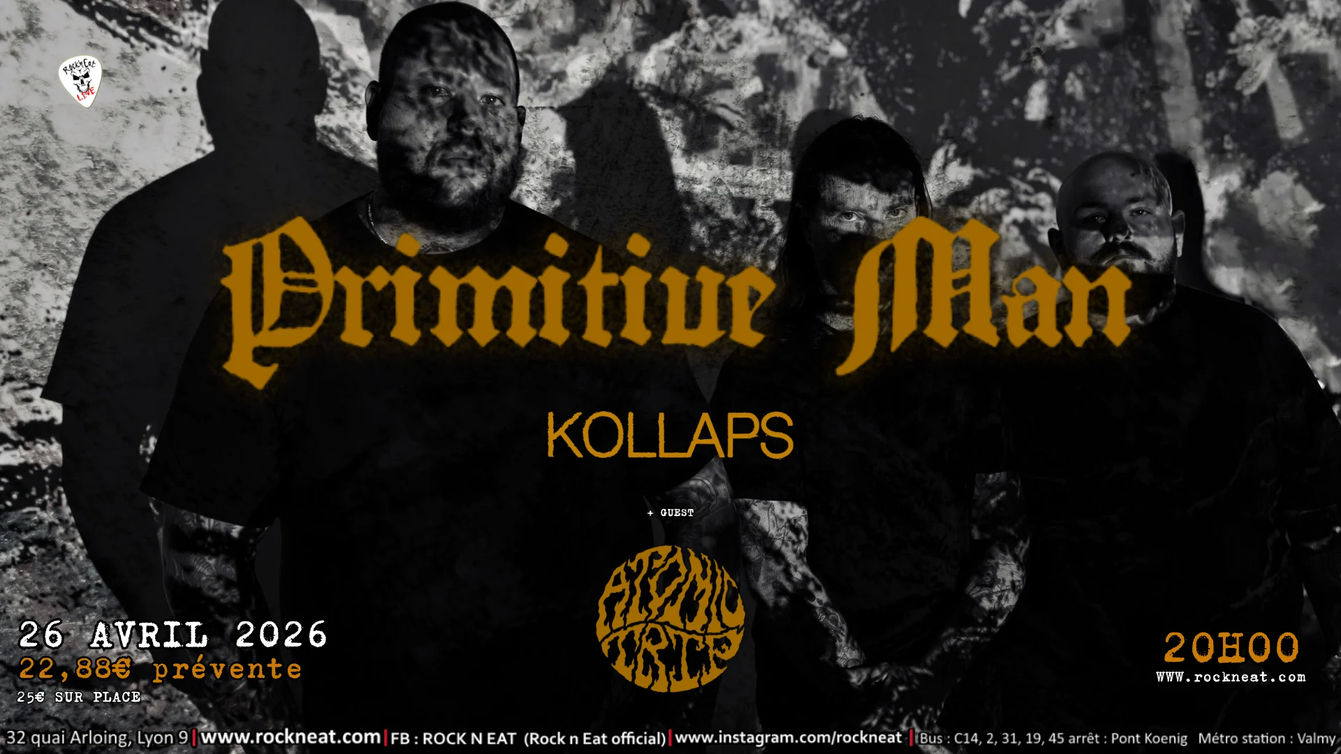 Primitive Man + Kollaps Cover
