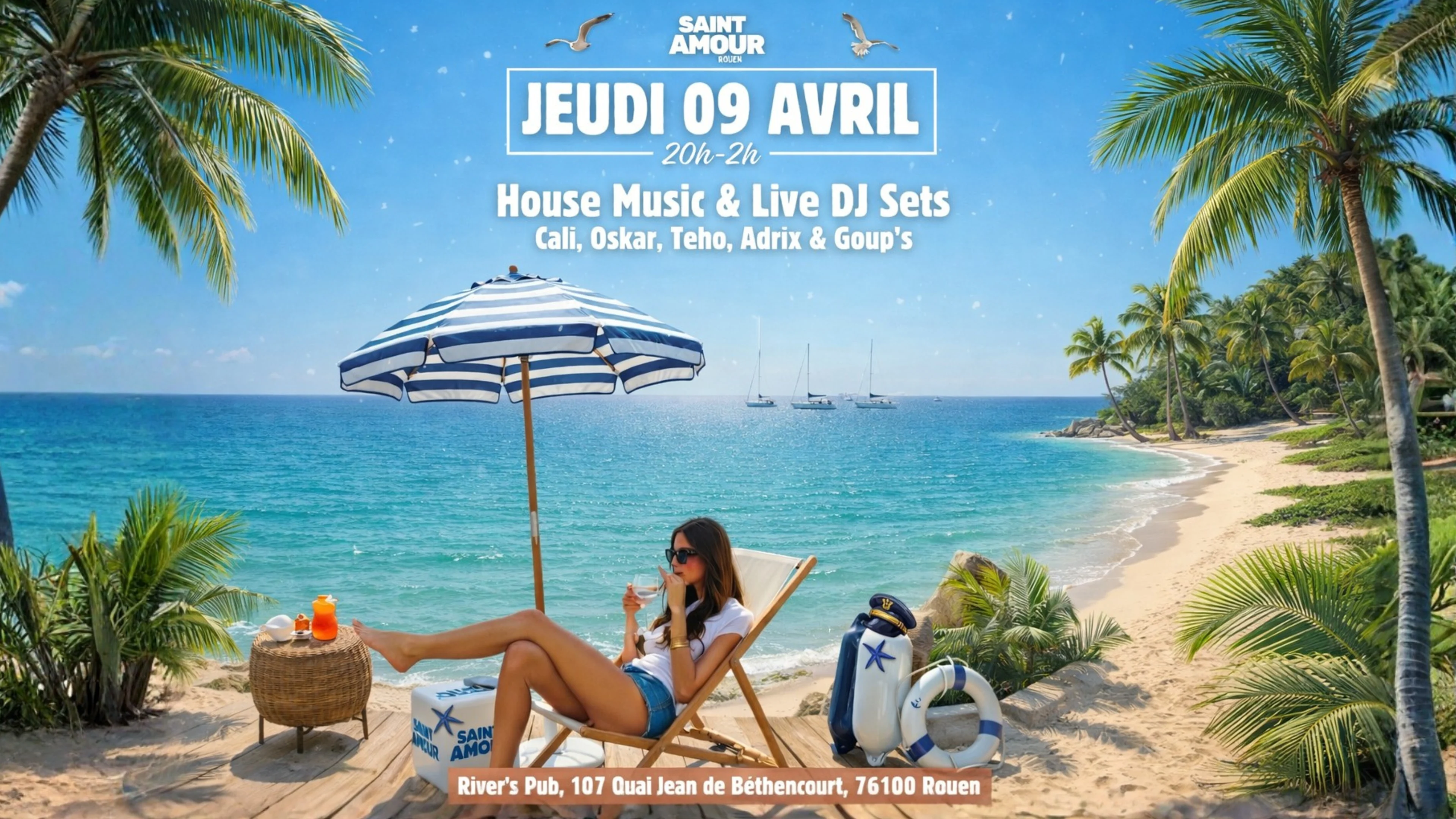 Saint Amour Rouen | Jeudi 9 Avril 2026 Cover