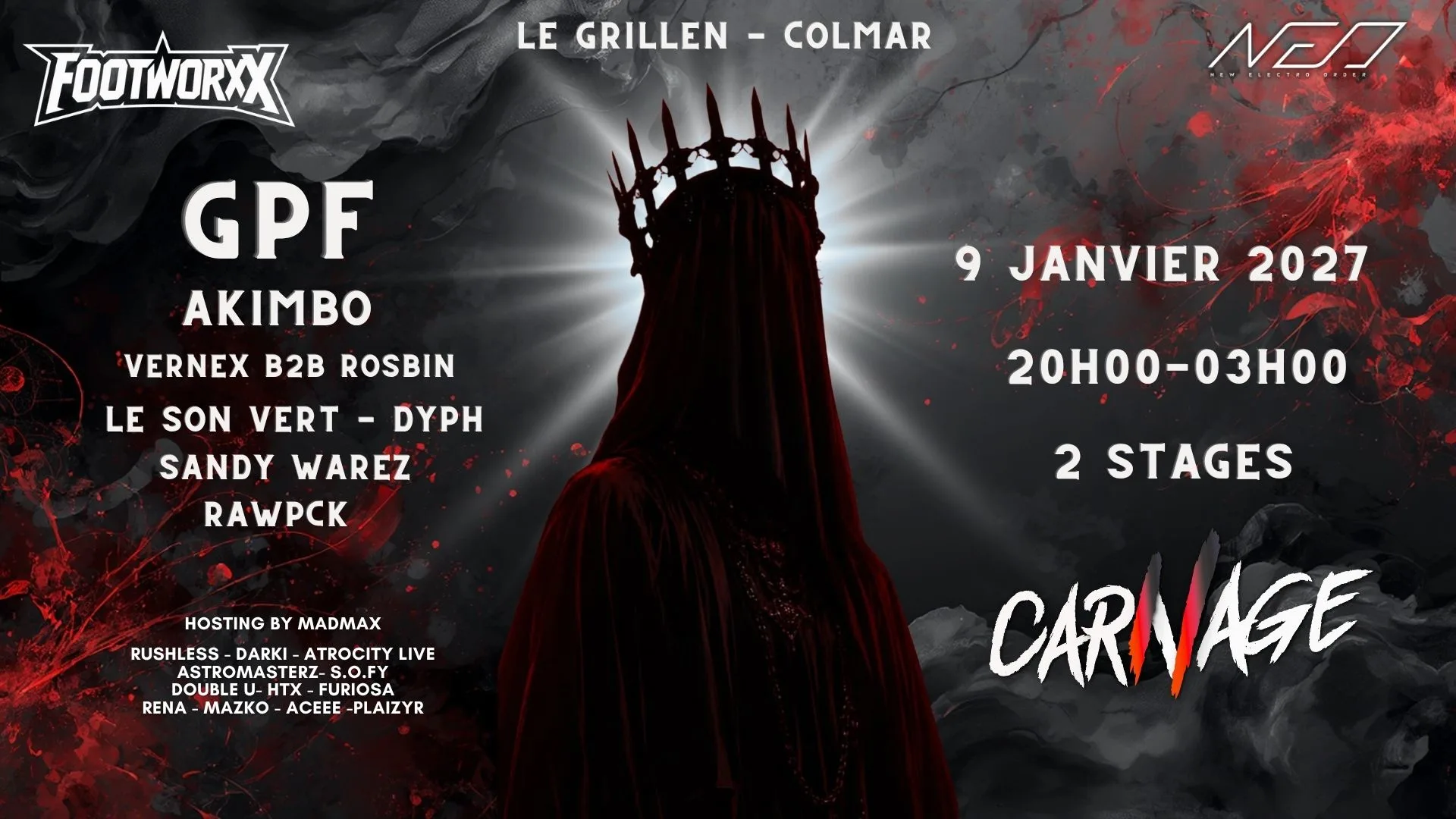 Gpf / Akimbo  / Le Son Vert / Rawpvck / Rosbin & Vernex Cover