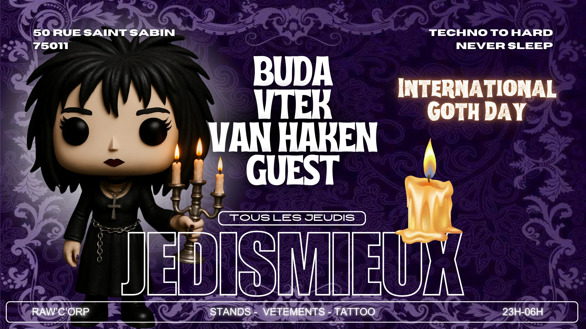 Jedismieux World Goth Day Cover