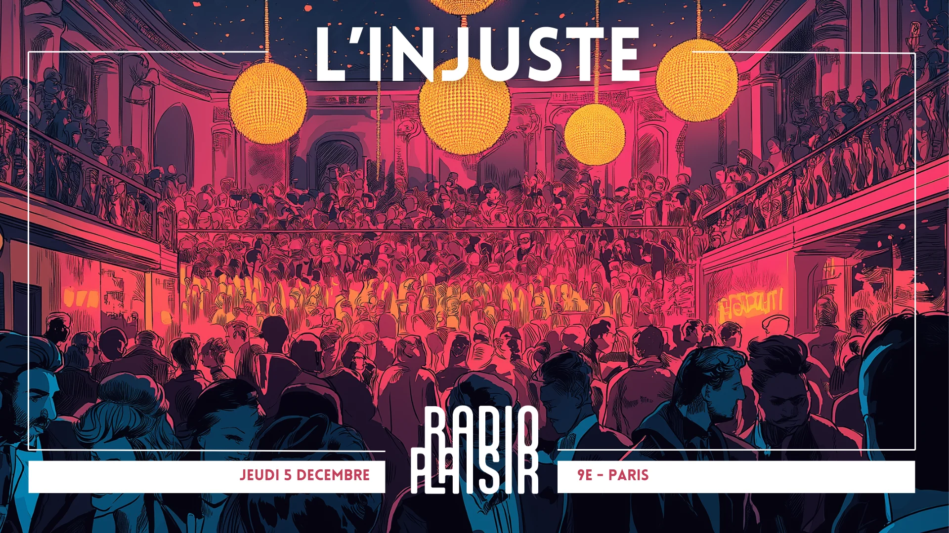 Radio Plaisir X L’Injuste Cover
