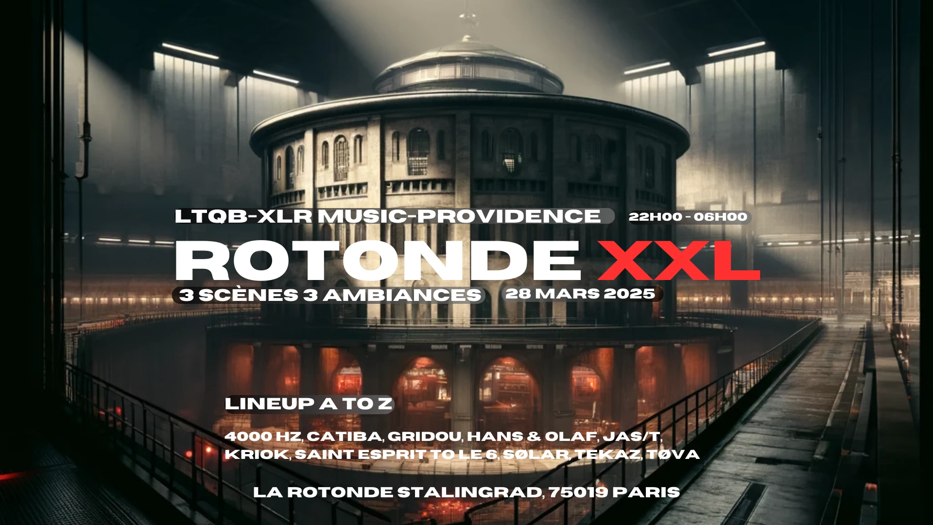 Rotonde Xxl - Ltqb - Xlr Music - Providence Cover