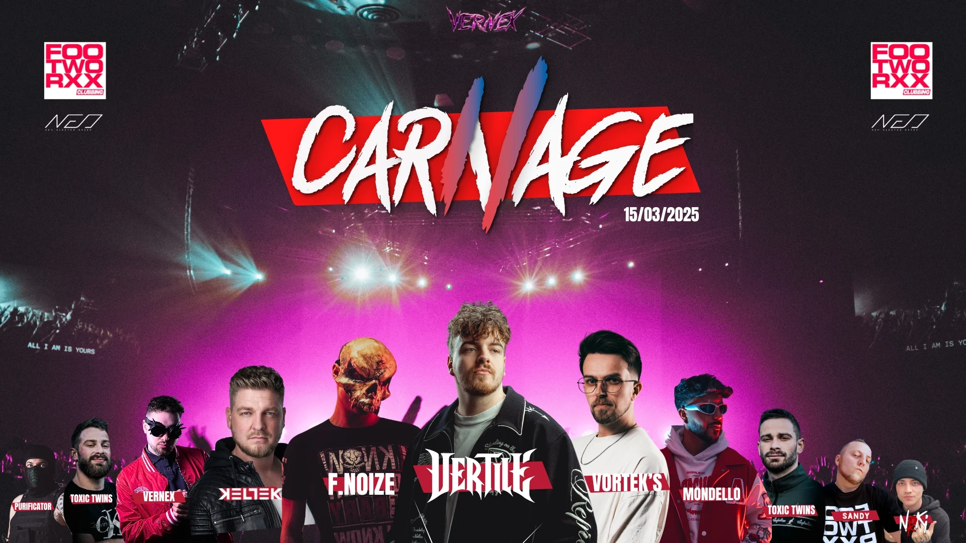 Vertile , Vorteks, Keltek,Fnoize,Mondello,Sandy,Toxic ,Nrki Cover